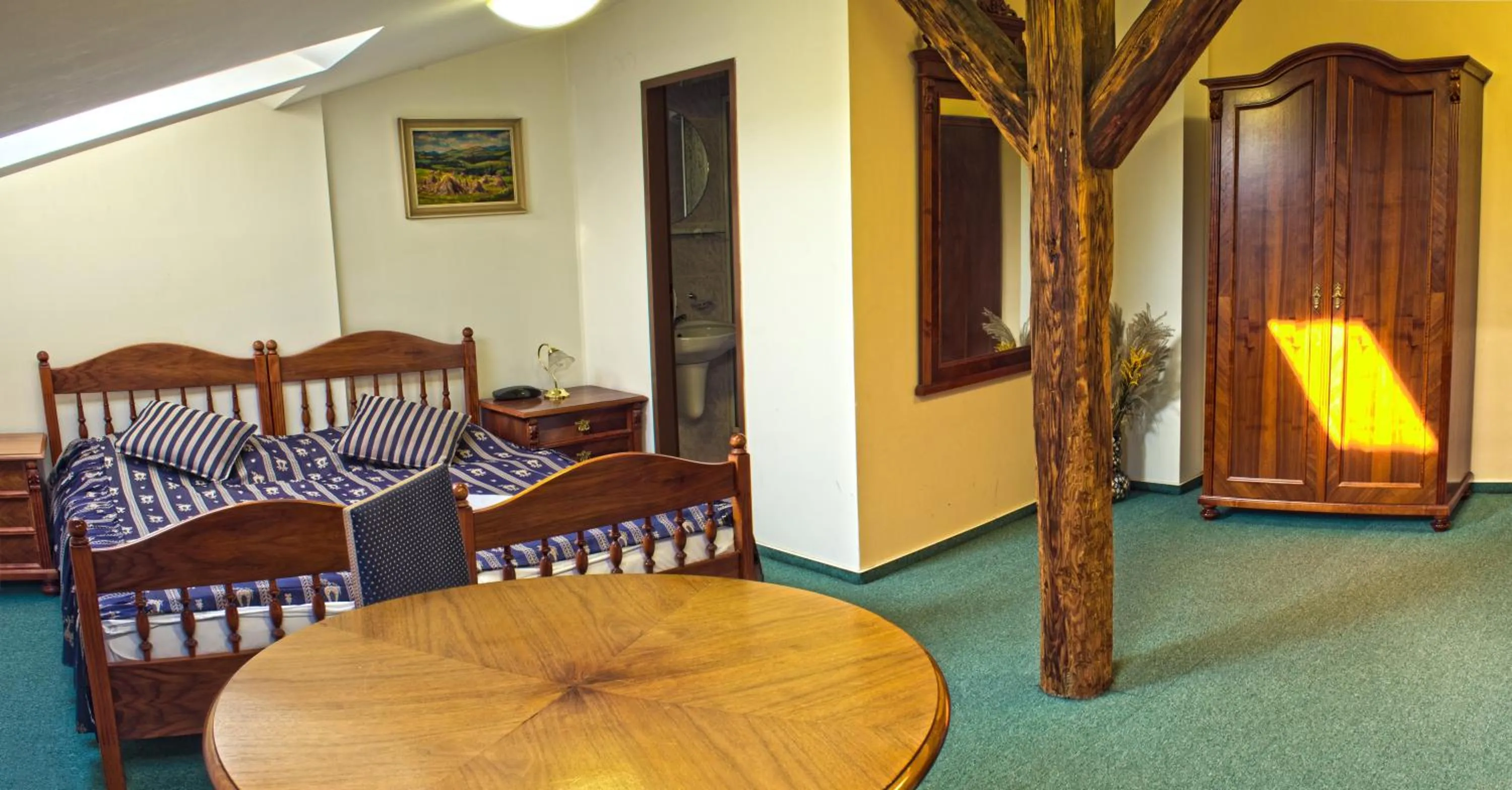 Living room in Hotel Zlatá Stoupa