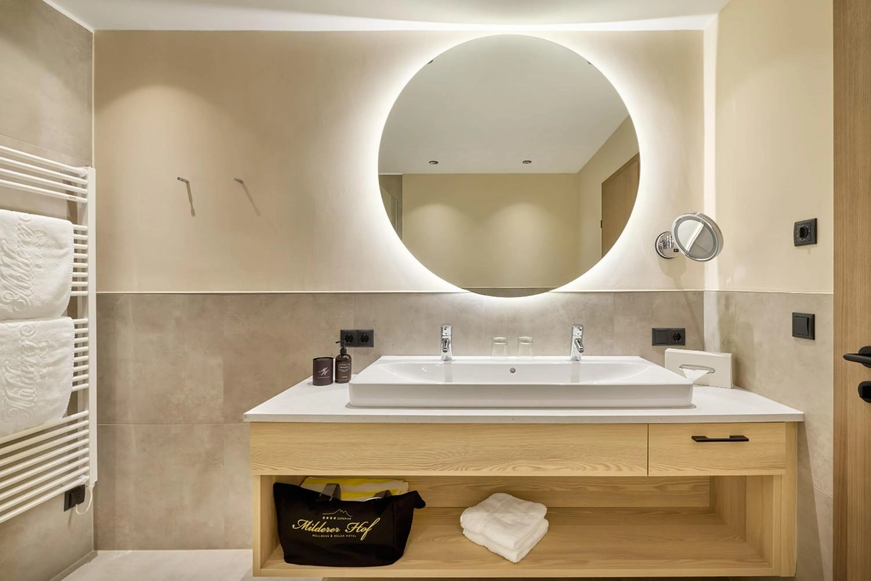 Bathroom in Wellness & Relax Hotel Milderer Hof