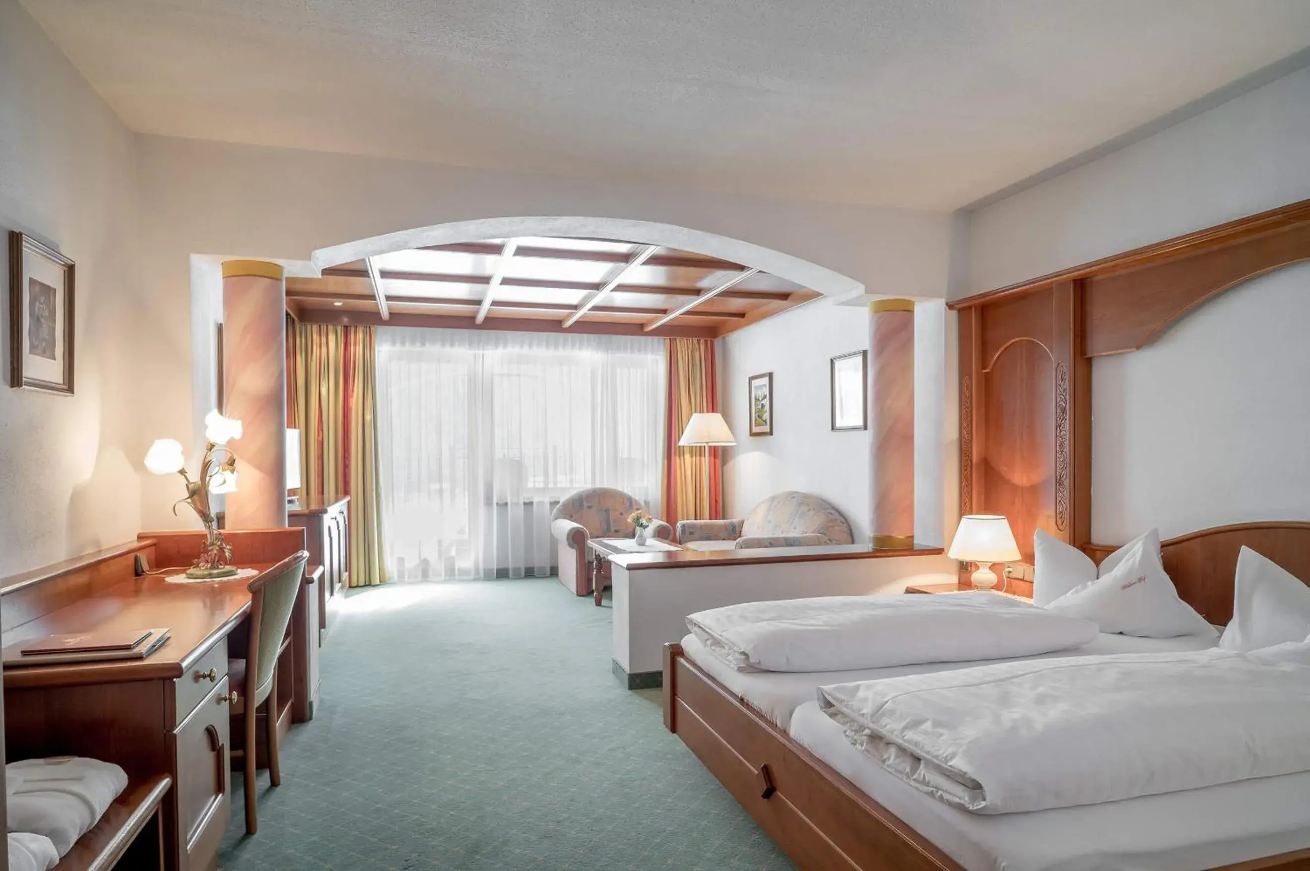 Deluxe Double Room in Wellness & Relax Hotel Milderer Hof Deluxe Double Room in Wellness & Relax Hotel Milderer Hof
