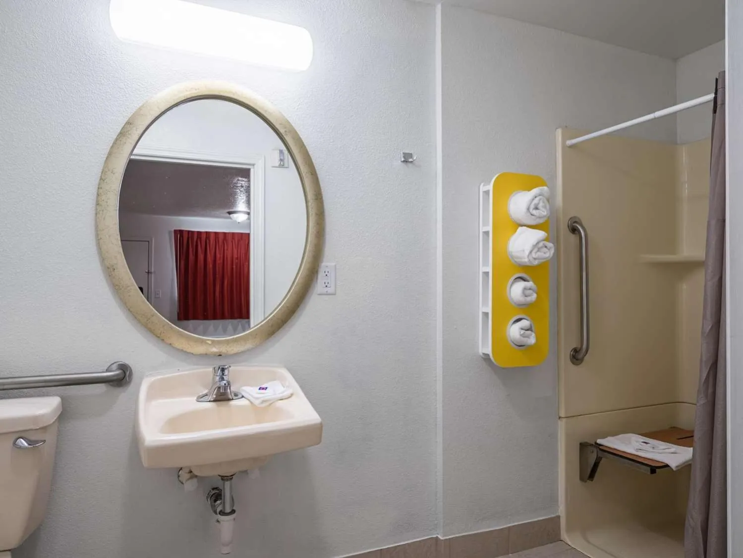 Shower in Motel 6-Columbus, OH - OSU