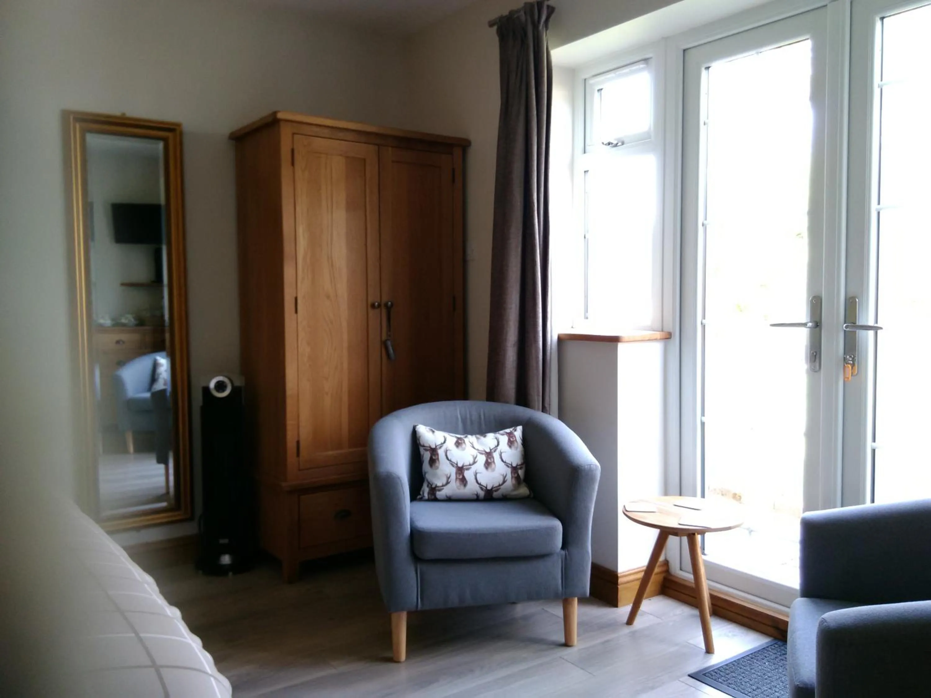 Seating area in White Cottage B and B