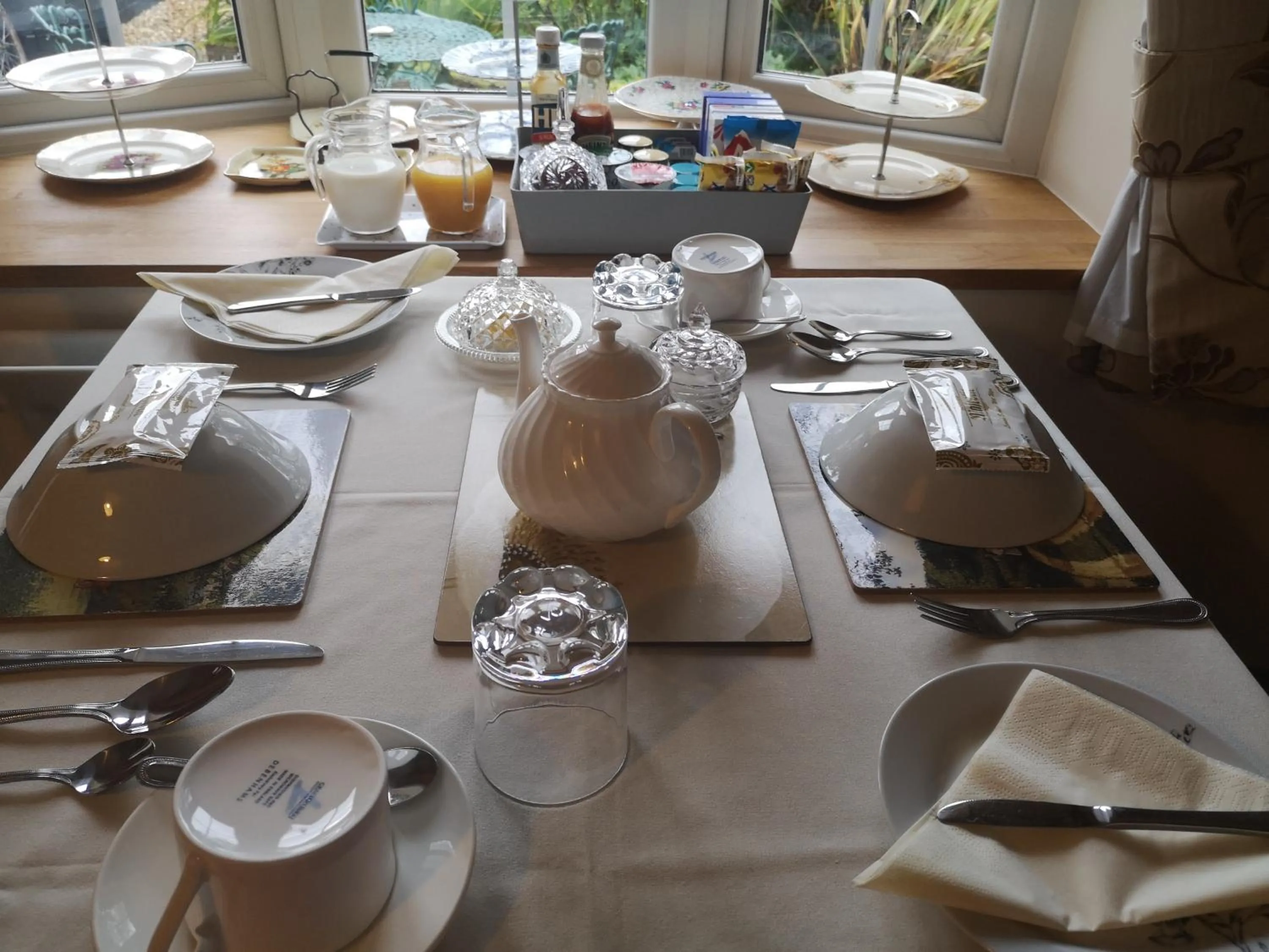 Food close-up in White Cottage B and B