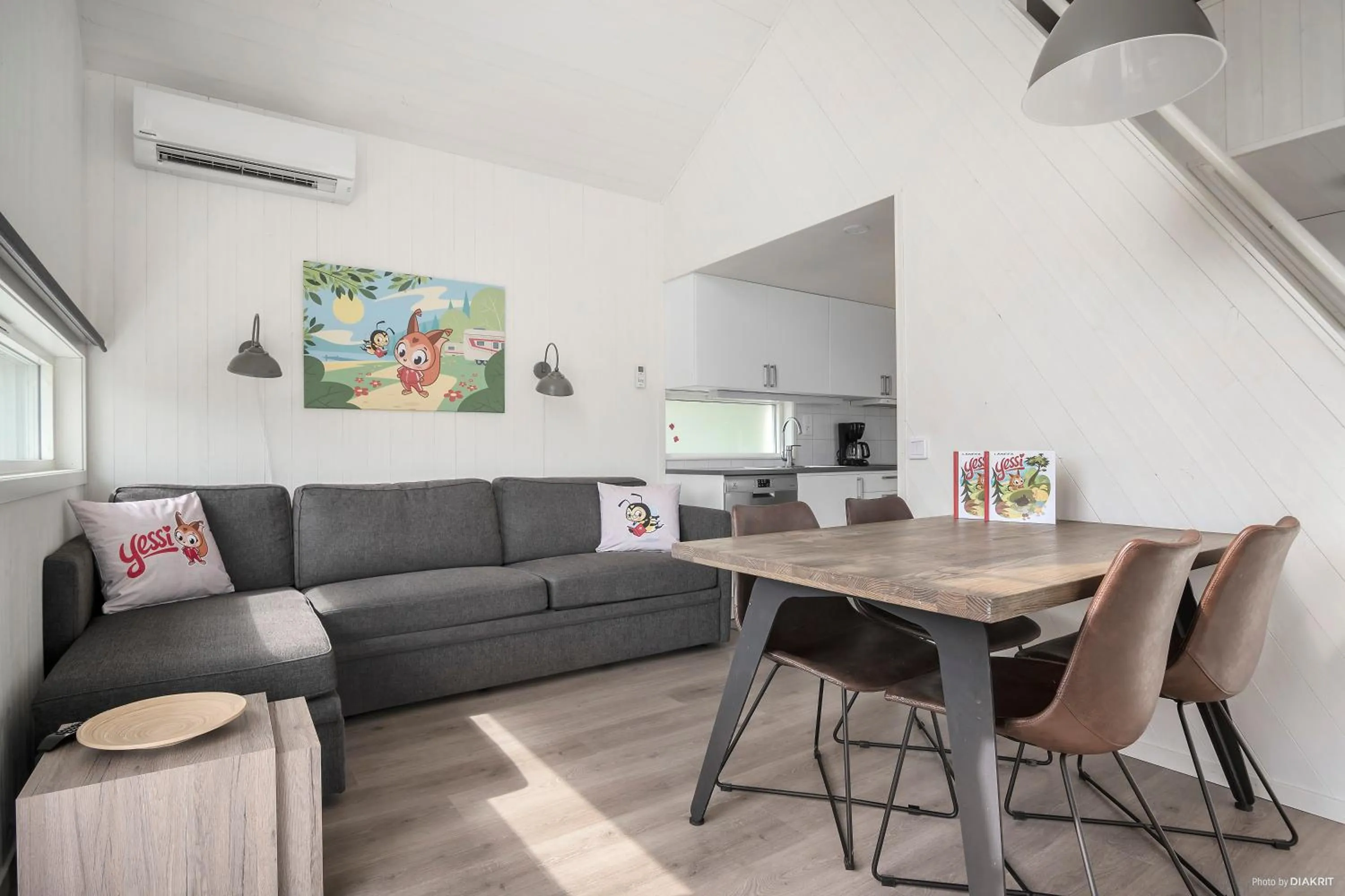 Living room in First Camp Råå Vallar-Helsingborg