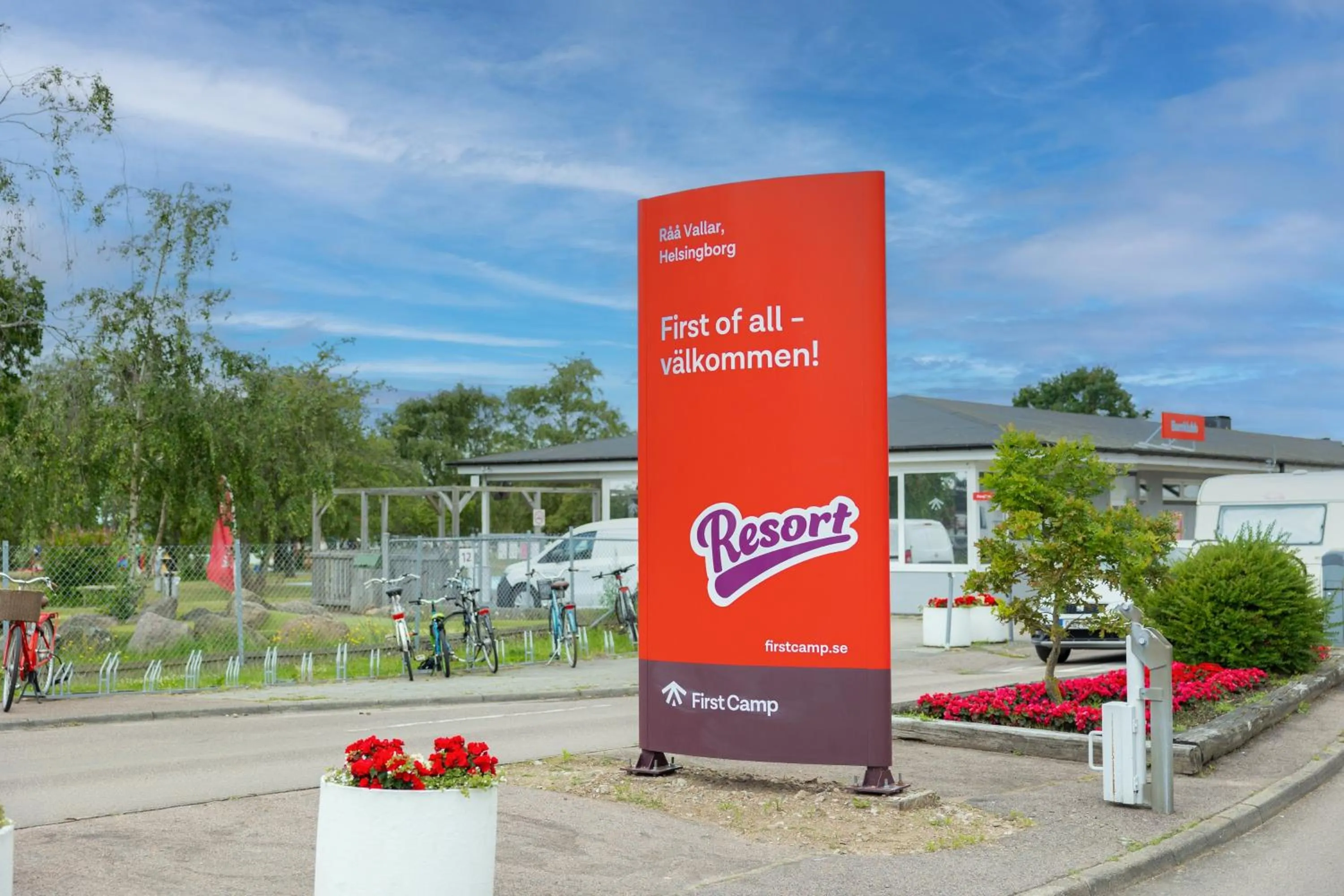 Logo/Certificate/Sign in First Camp Råå Vallar-Helsingborg