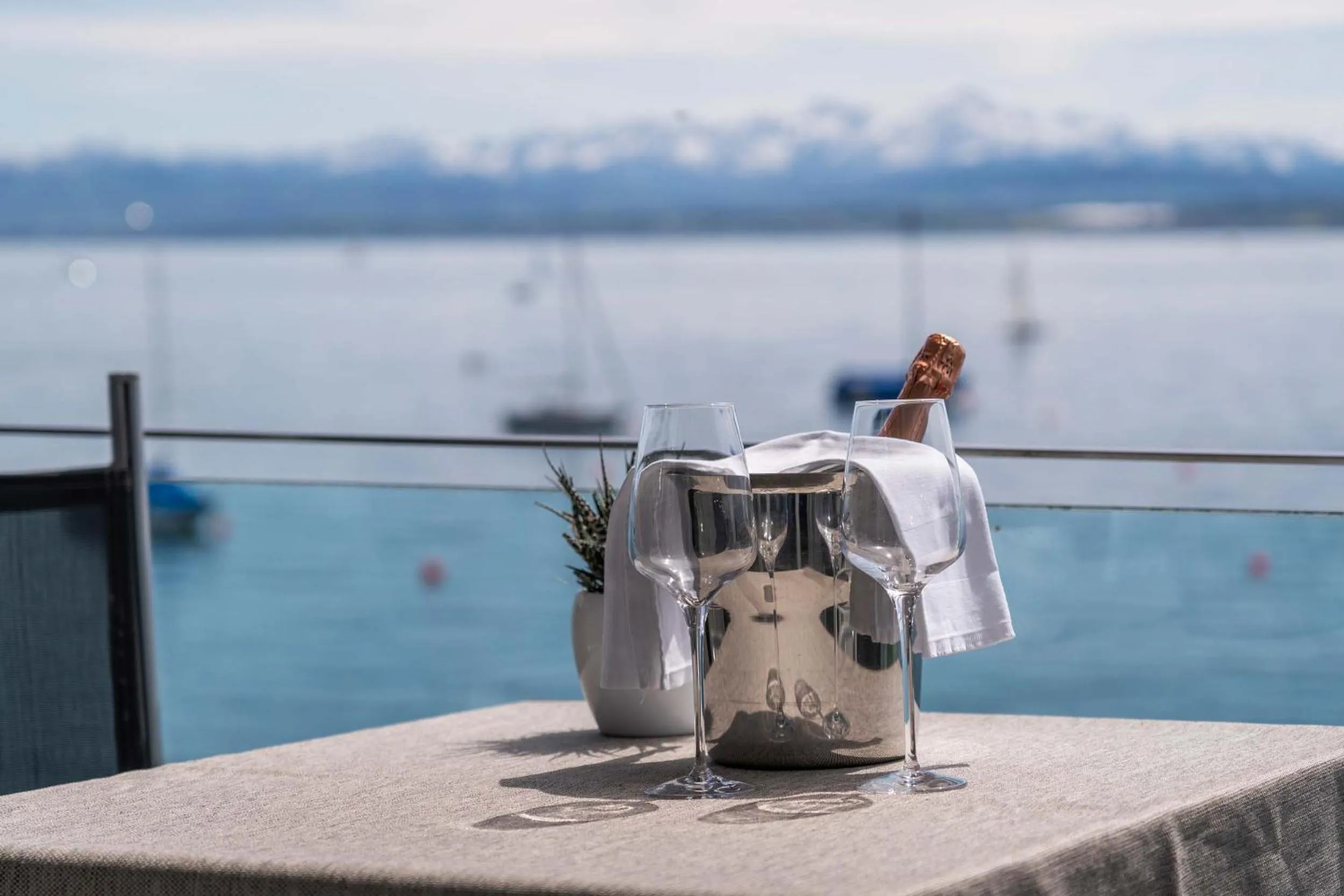 Lake view in Boutiquehotel zur Winzerstube - Adults Only