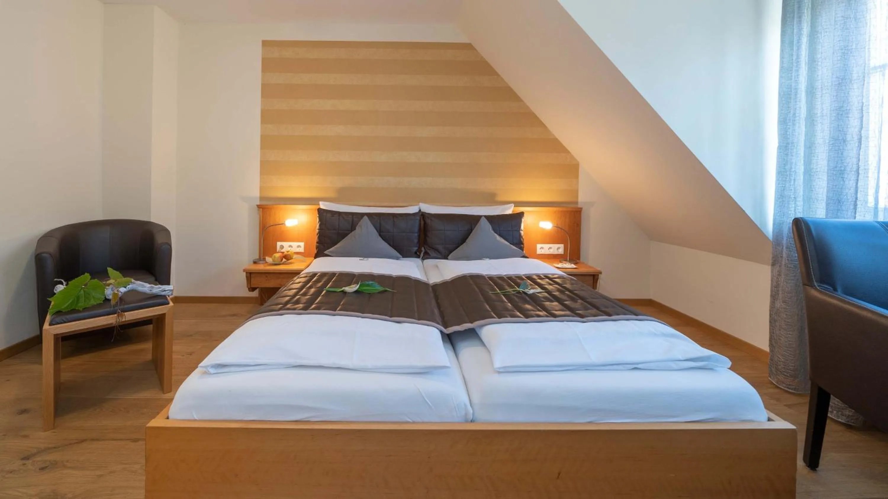 Bedroom, Bed in Boutiquehotel zur Winzerstube - Adults Only