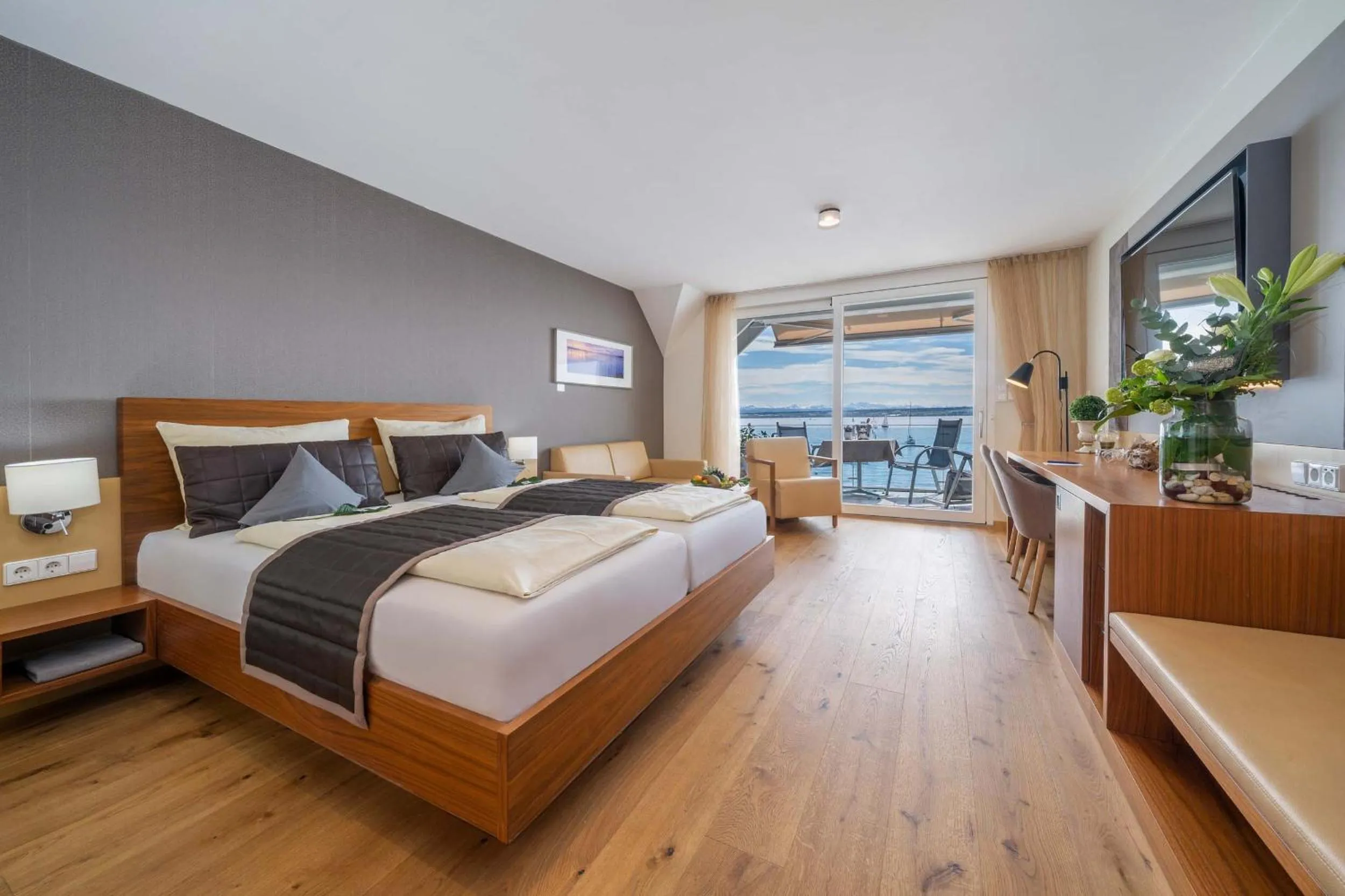 Bedroom, Bed in Boutiquehotel zur Winzerstube - Adults Only