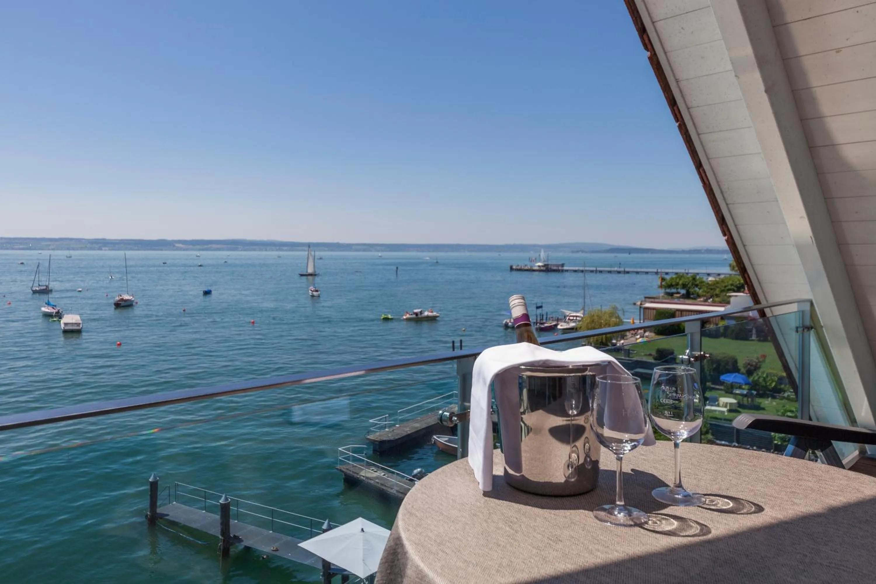 Lake view in Boutiquehotel zur Winzerstube - Adults Only