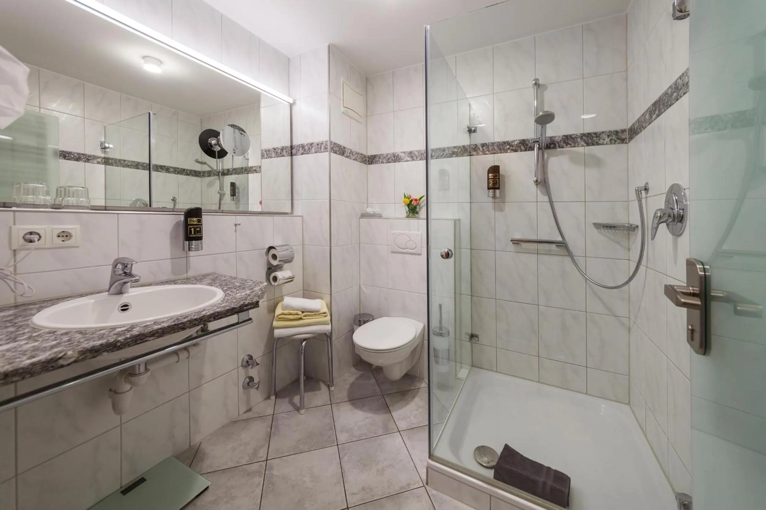 Bathroom in Boutiquehotel zur Winzerstube - Adults Only