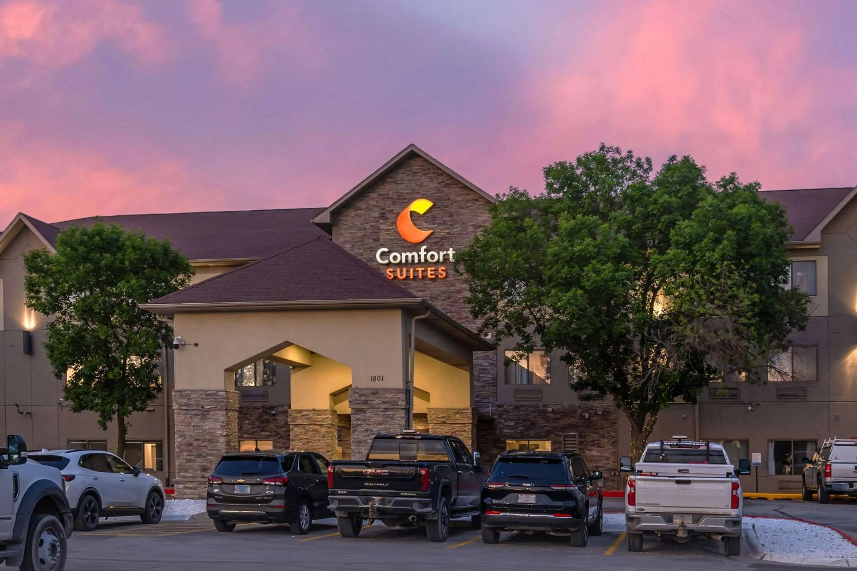 Property building in Comfort Suites Omaha East-Council Bluffs
