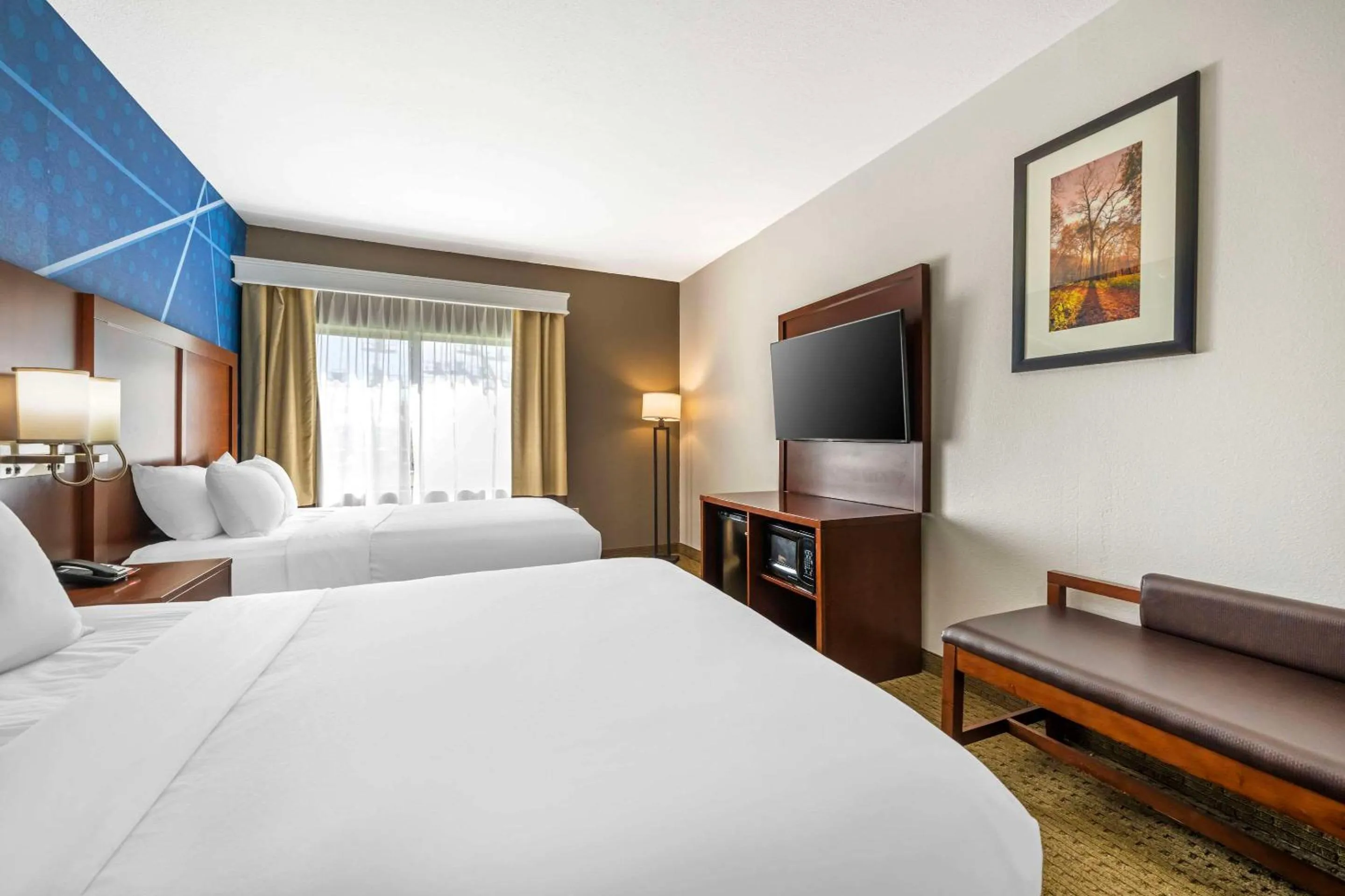 Bedroom, Bed in Comfort Suites Omaha East-Council Bluffs