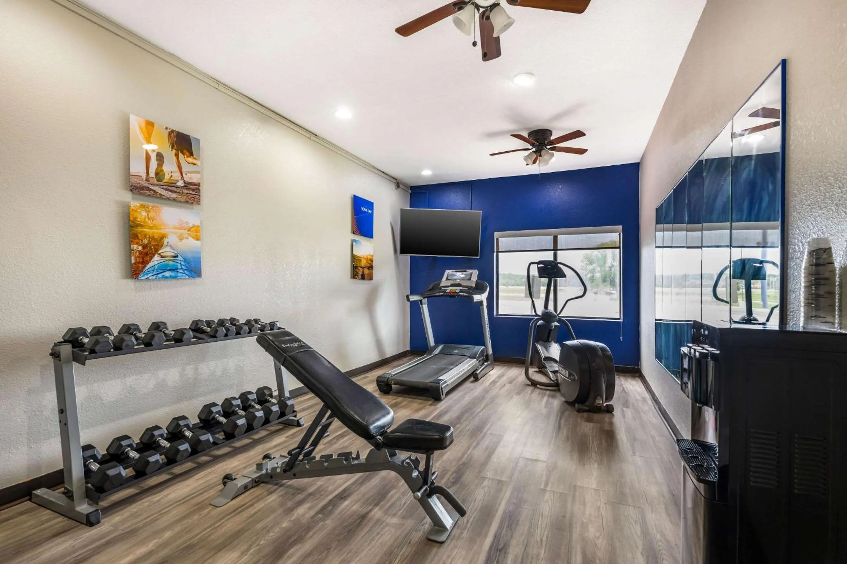 Fitness centre/facilities in Comfort Suites Omaha East-Council Bluffs