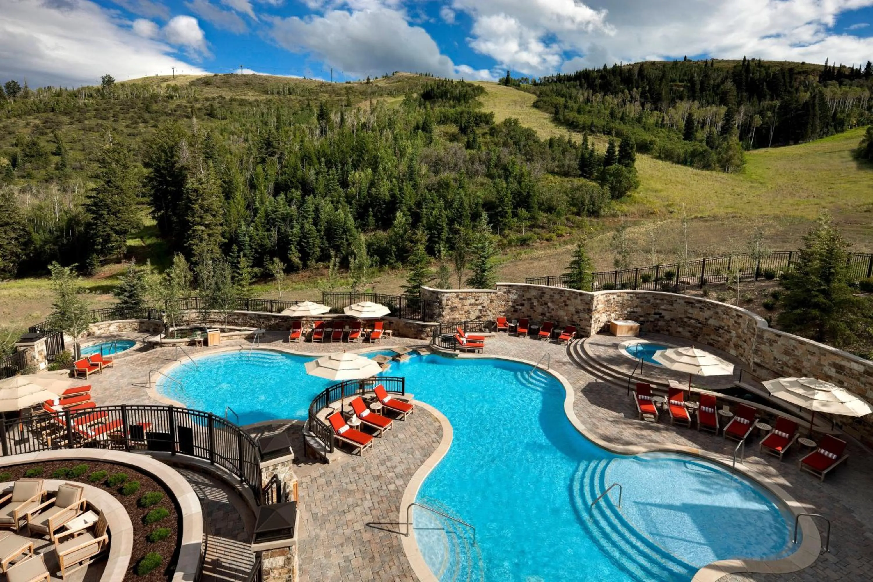 Swimming pool in St. Regis Deer Valley