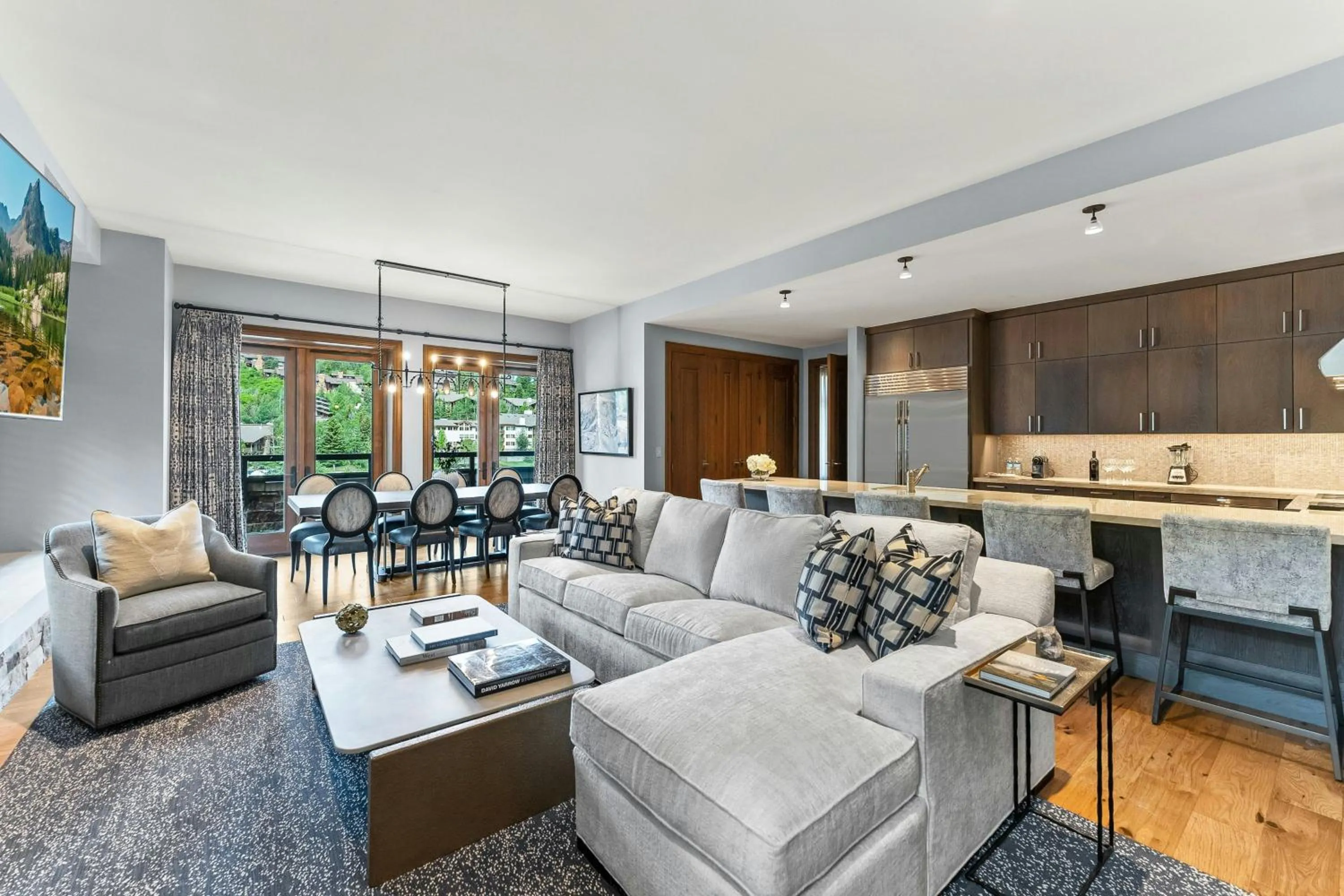 Living room in St. Regis Deer Valley