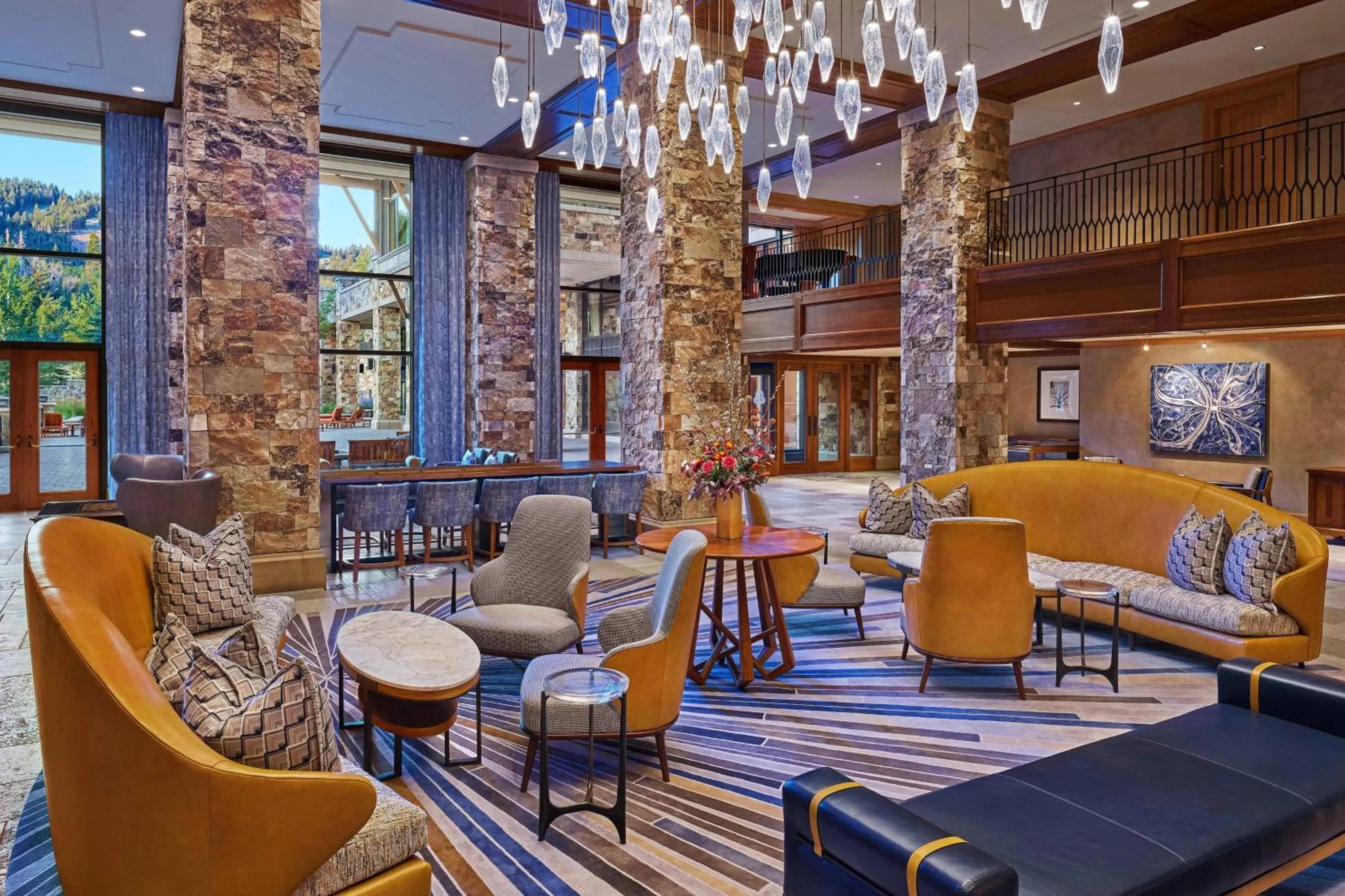 Lobby or reception in St. Regis Deer Valley