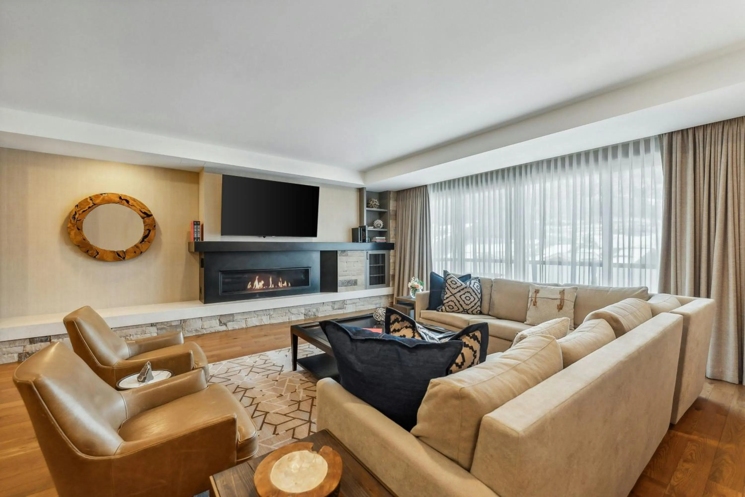 Living room in St. Regis Deer Valley