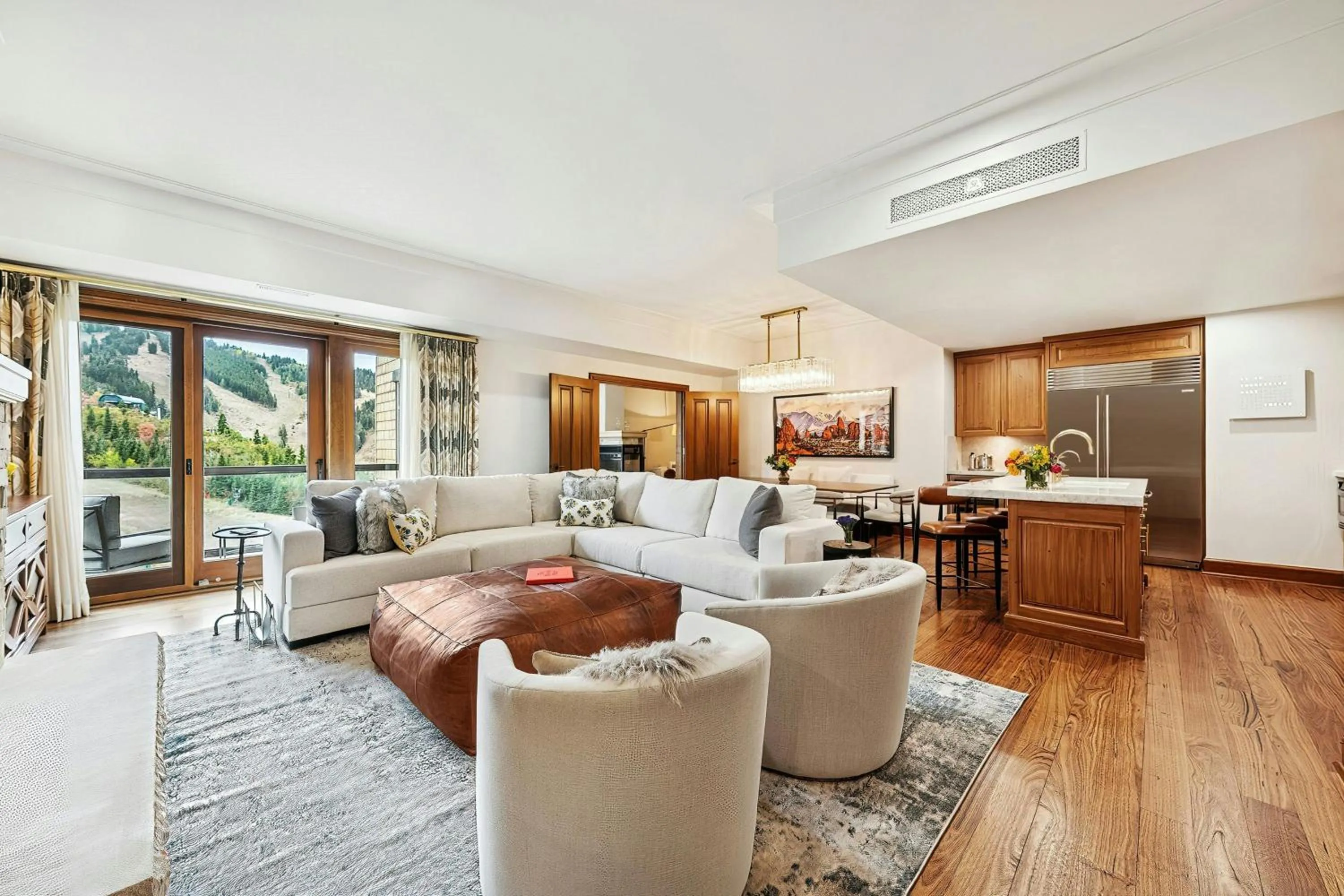 Living room in St. Regis Deer Valley