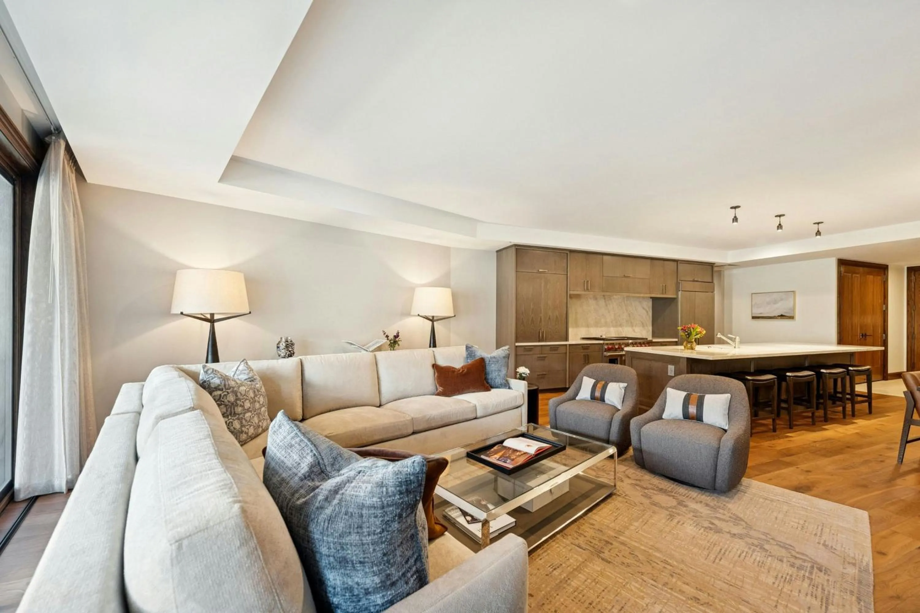 Living room in St. Regis Deer Valley