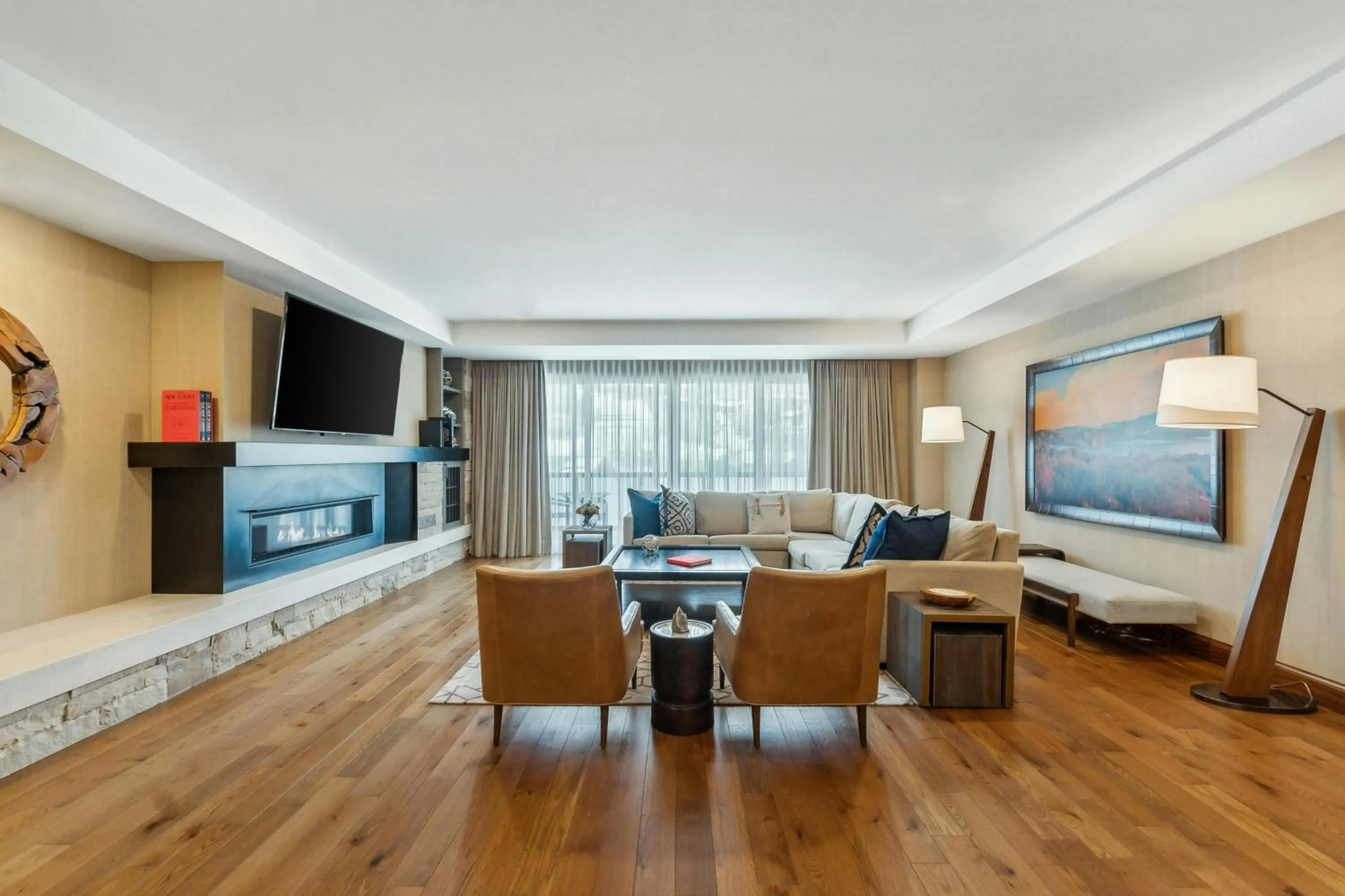 Living room in St. Regis Deer Valley
