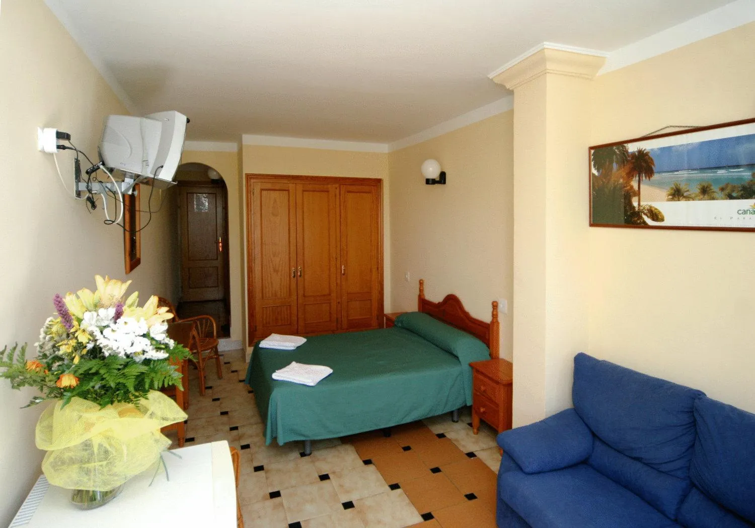 Bedroom in Hotel Playa