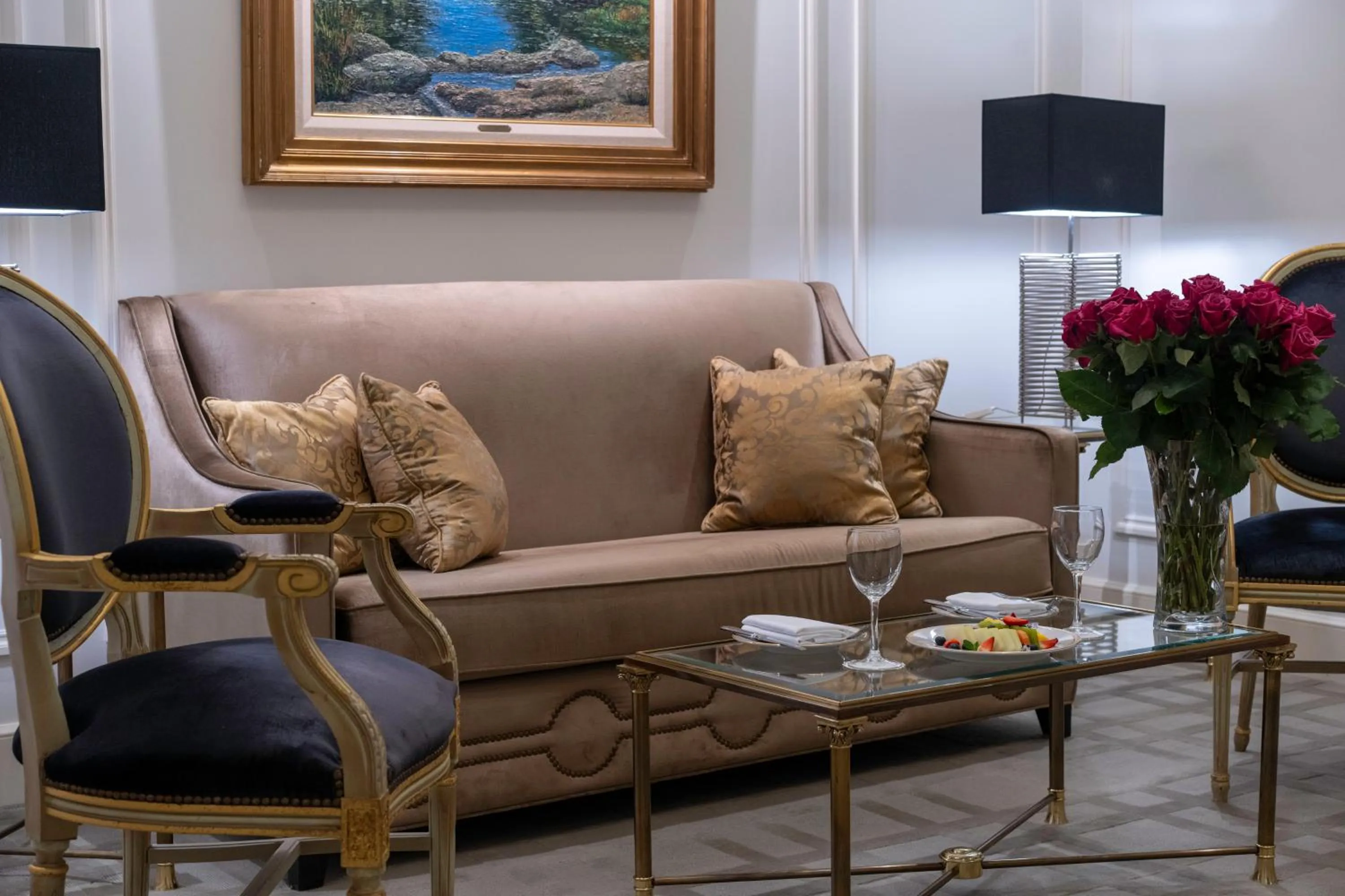 Seating area in Alvear Palace Hotel - Leading Hotels of the World
