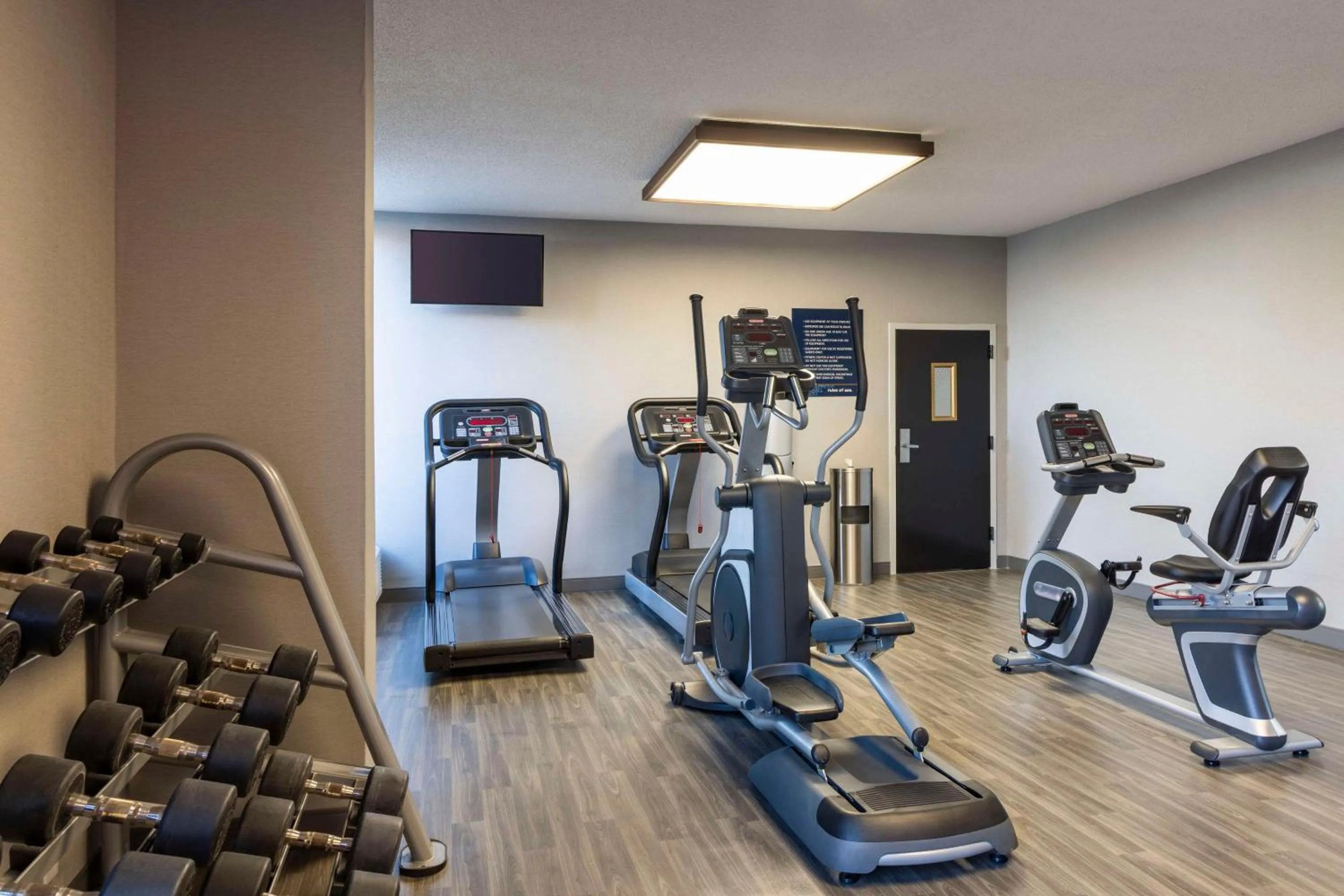 Fitness centre/facilities in Hampton Inn Athens