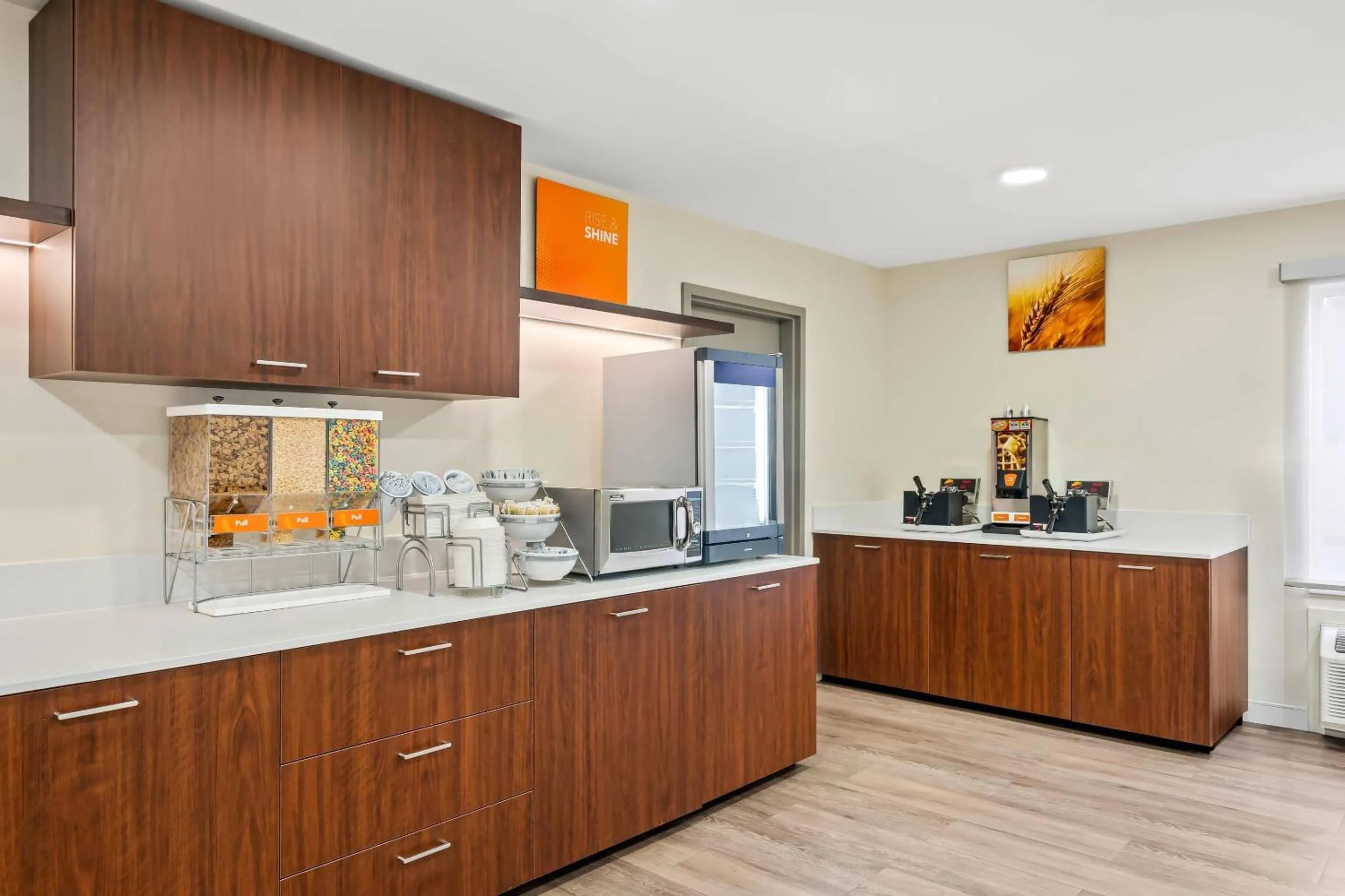 Breakfast in Comfort Inn & Suites Salt Lake City I-80 I-15 Downtown