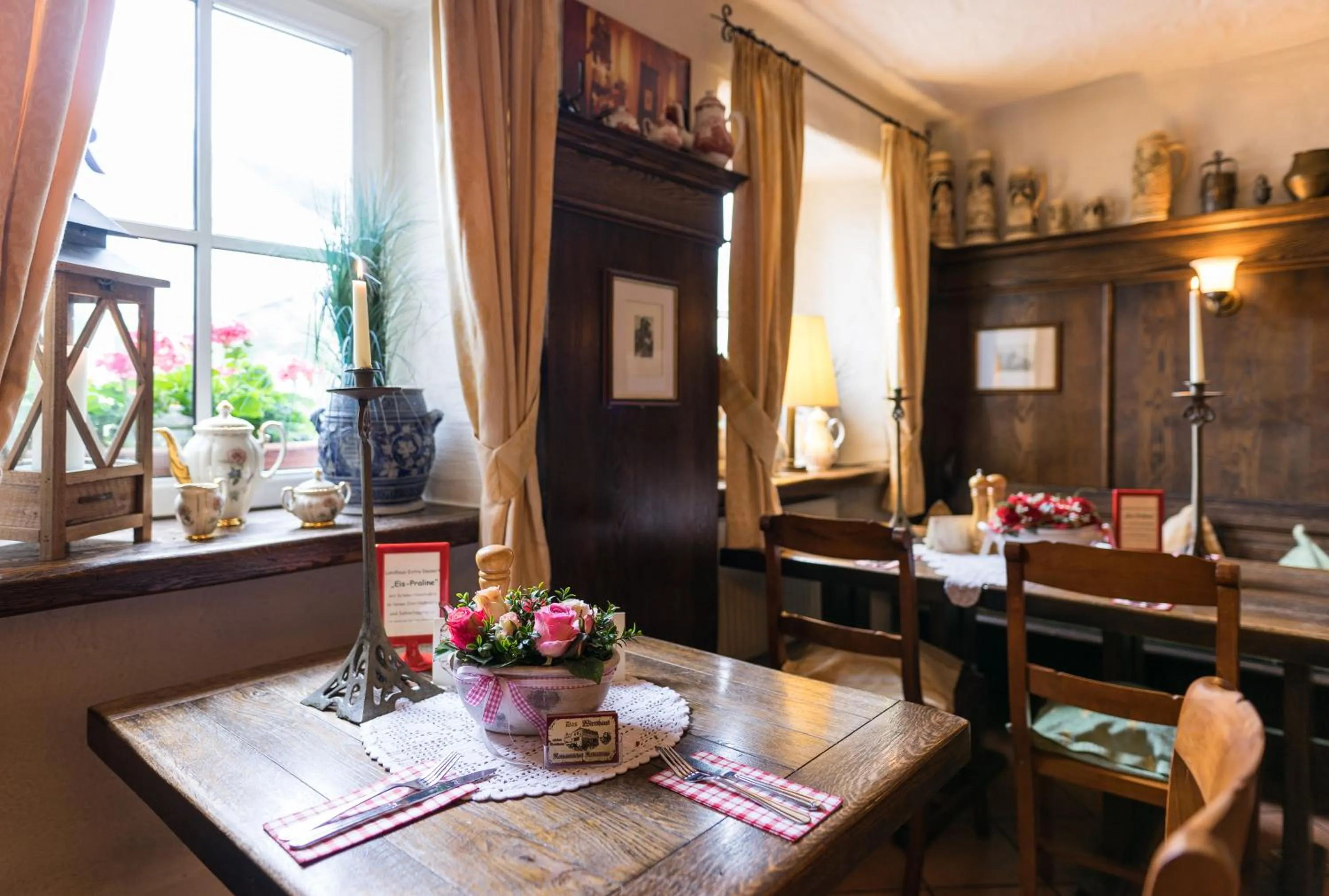 Food and drinks in Landhaus Zimmermann