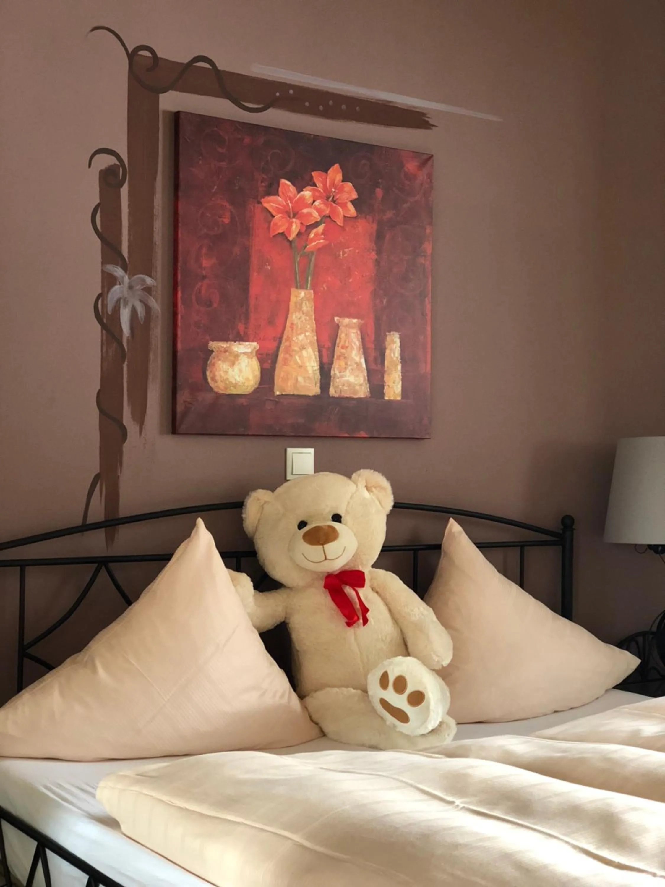 Bed in Landhaus Zimmermann