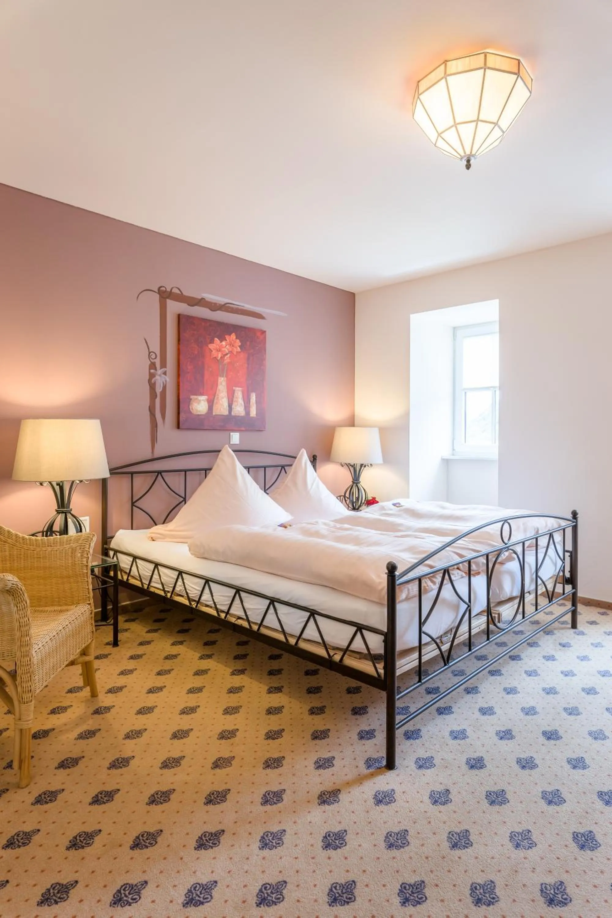 Bedroom, Bed in Landhaus Zimmermann