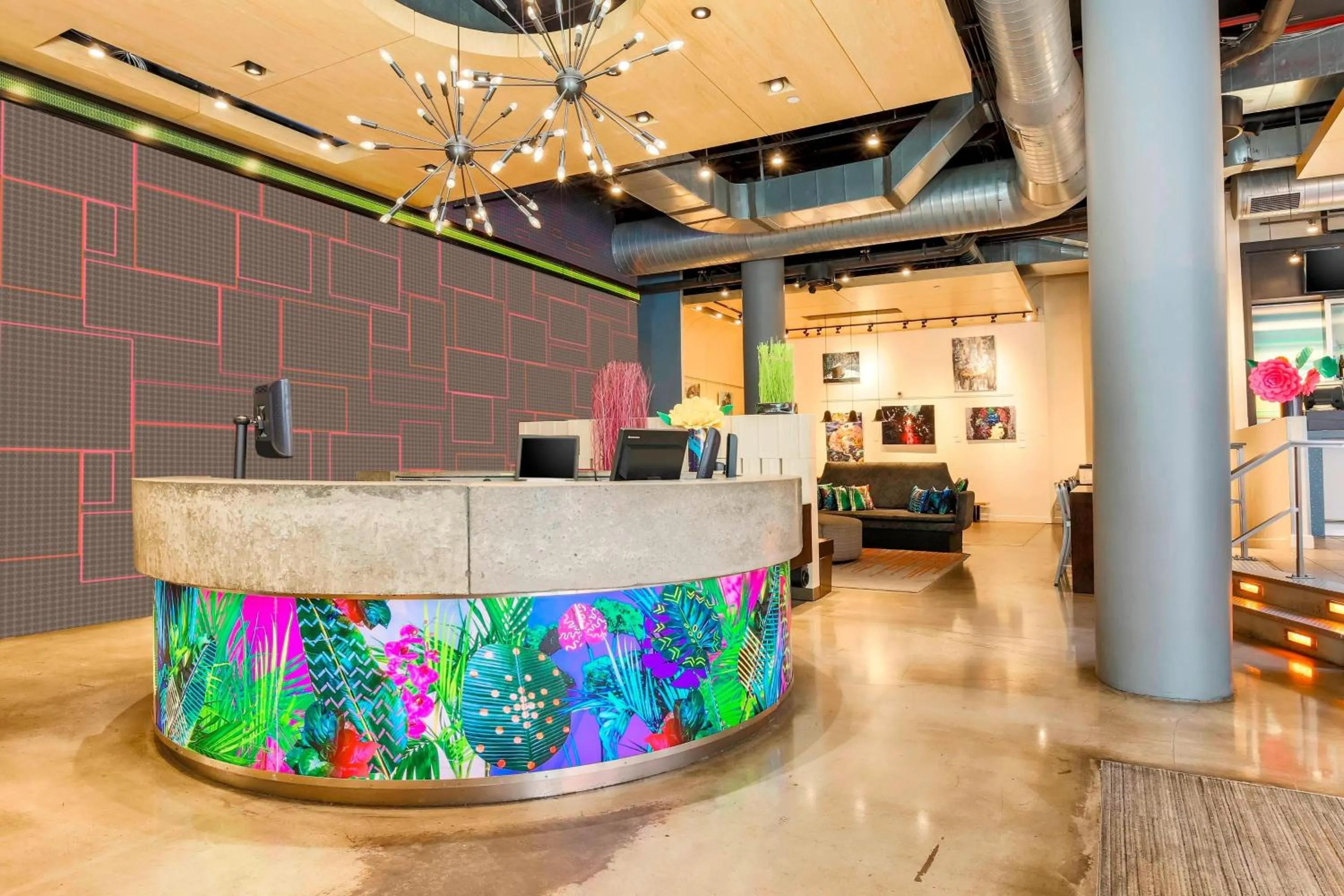 Lobby or reception in Aloft Harlem