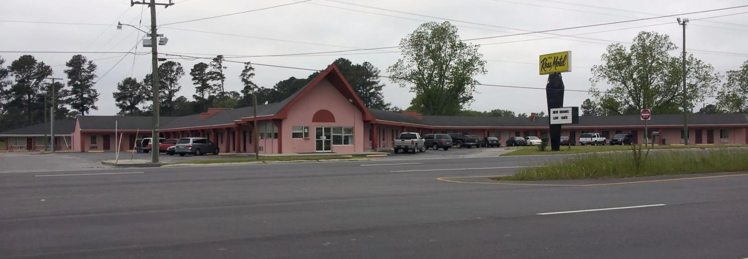 Floor plan in Ross Motel