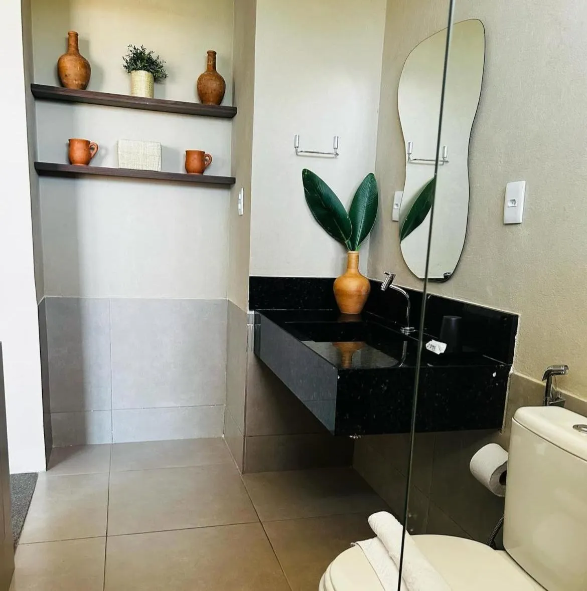 Bathroom in Recanto da Orla