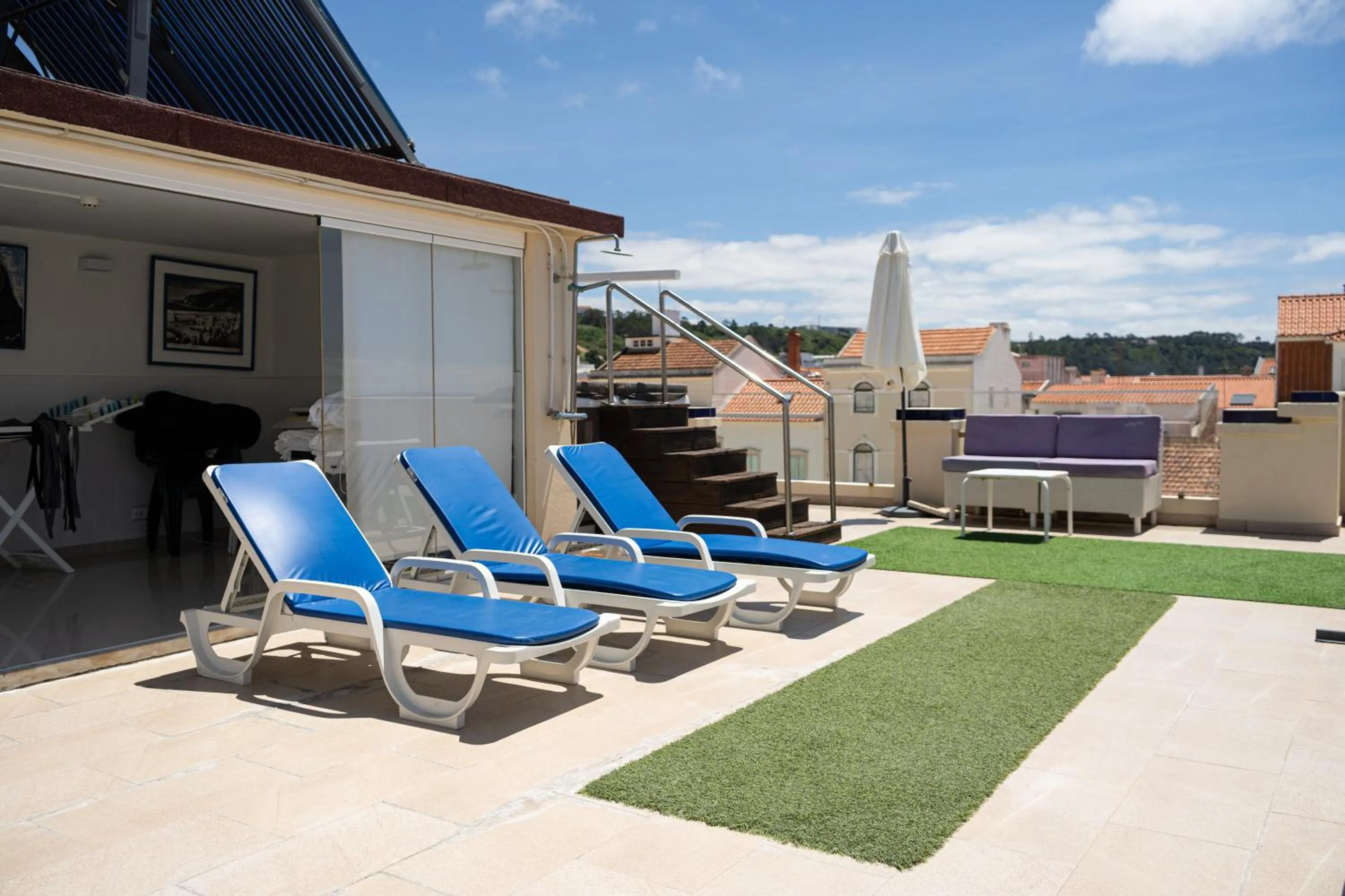 Patio in By the Sea - Nazaré