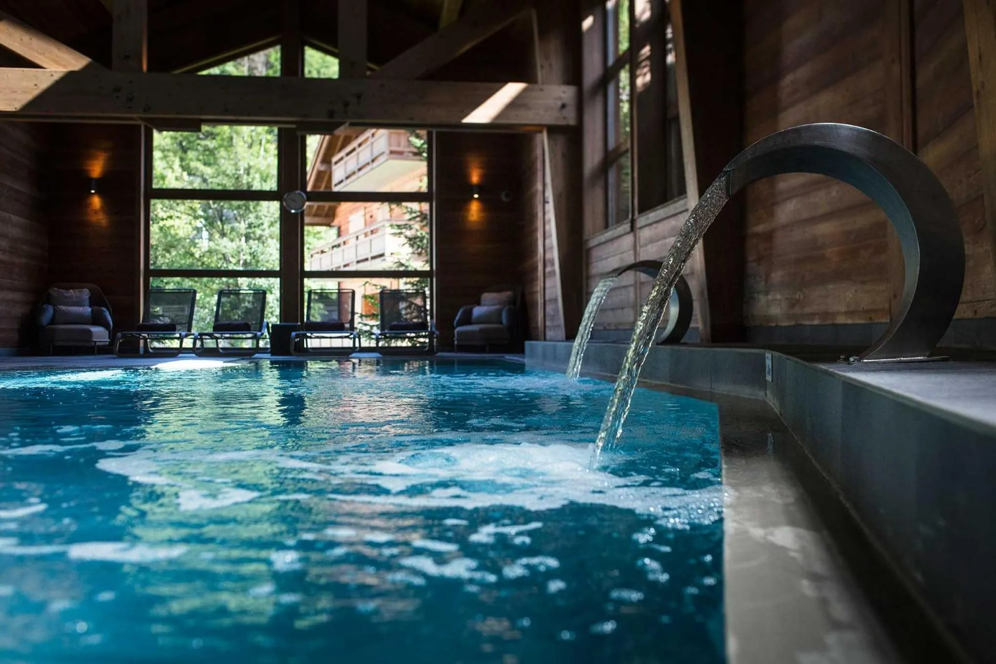 Swimming pool in Au Coeur du Village