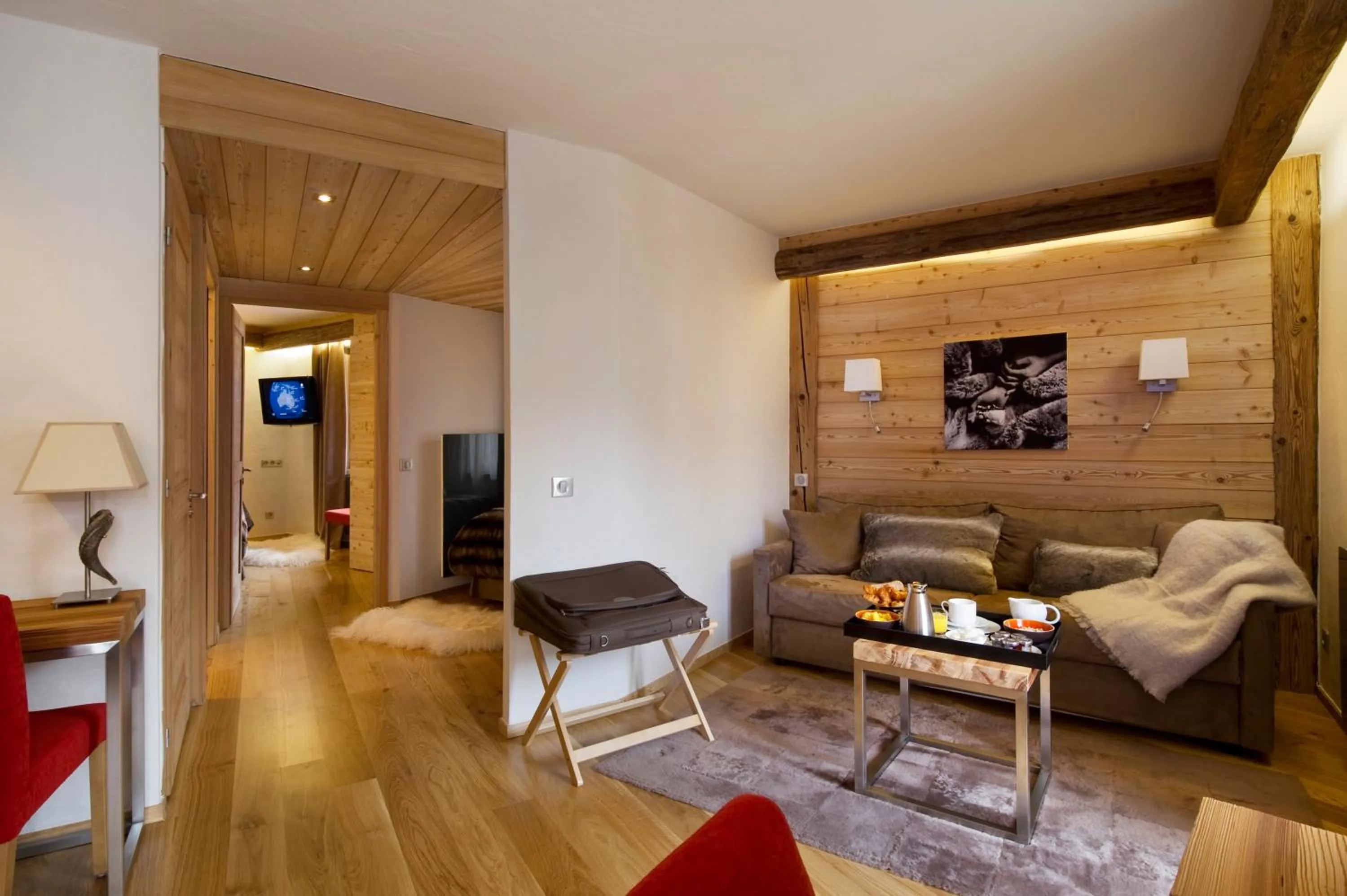 Living room in Au Coeur du Village