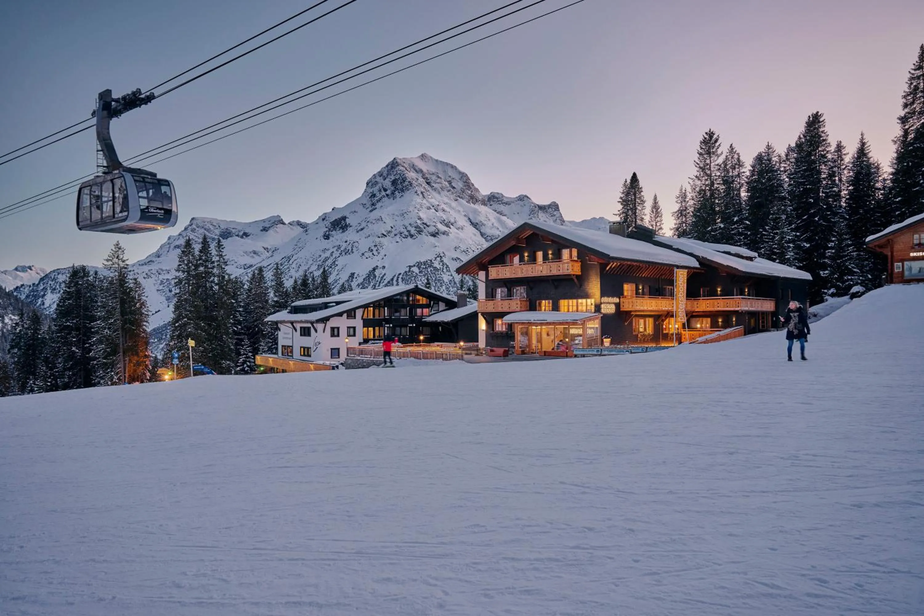 Property building in Hotel Petersboden