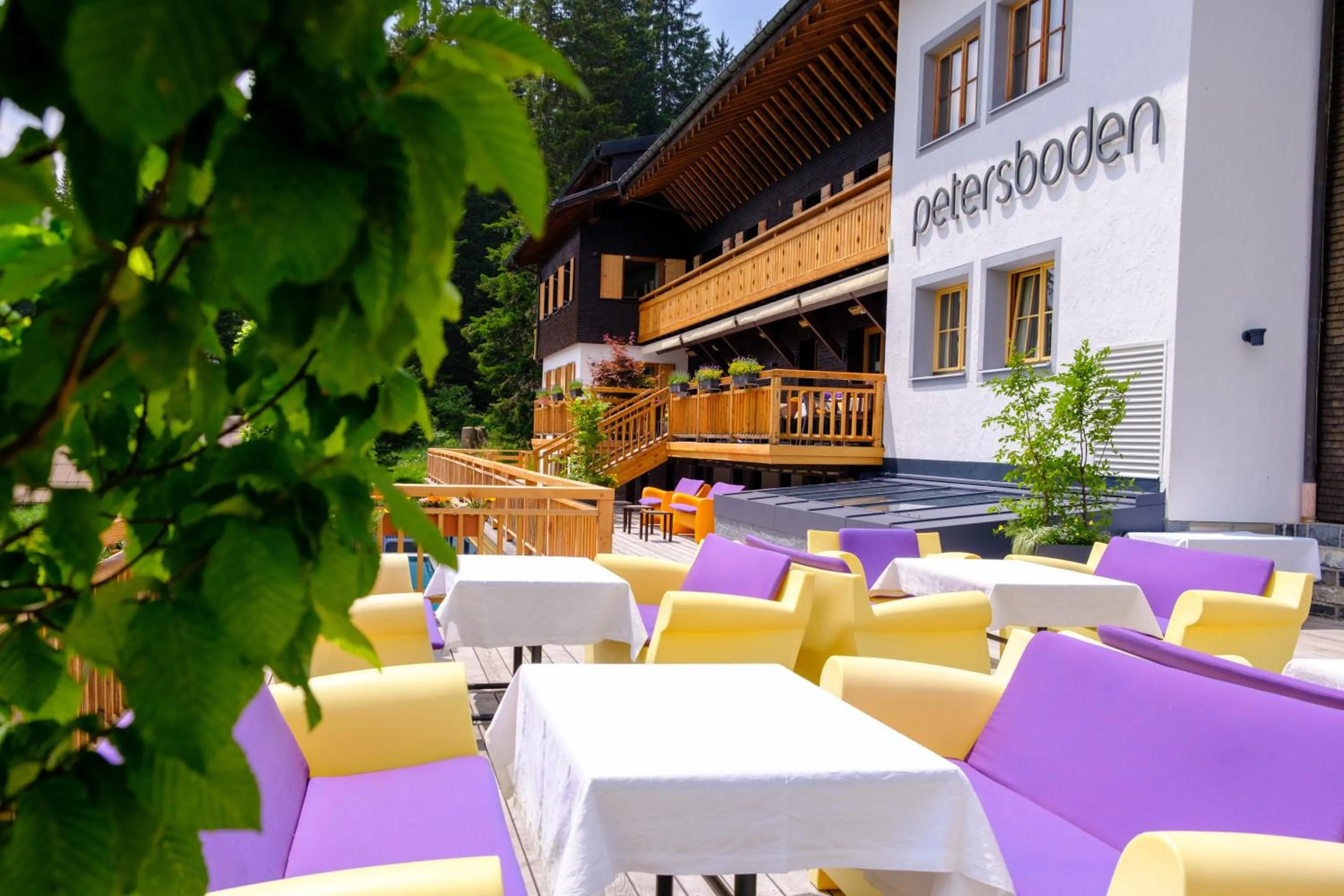 Property building in Hotel Petersboden