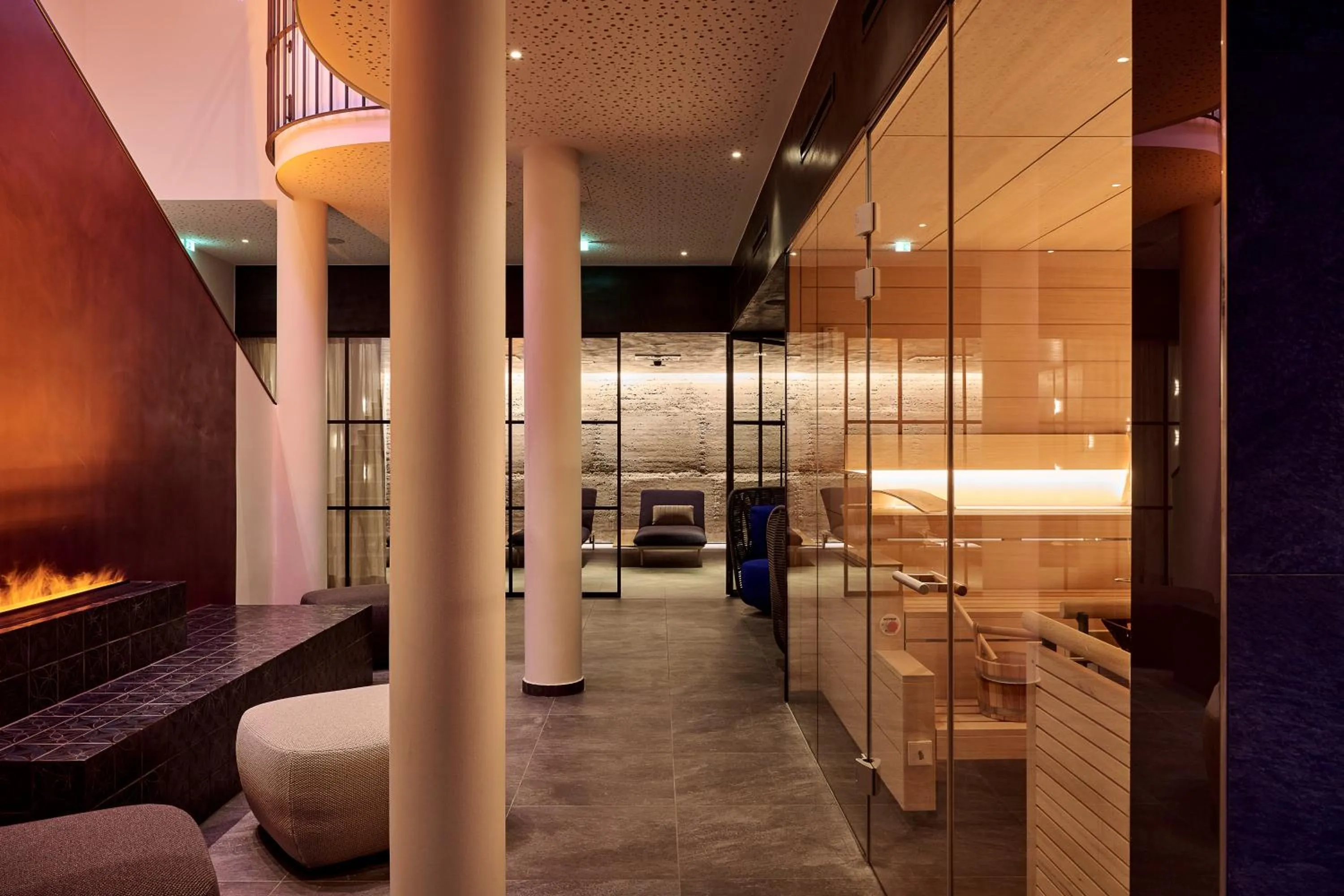 Sauna in Hotel Petersboden