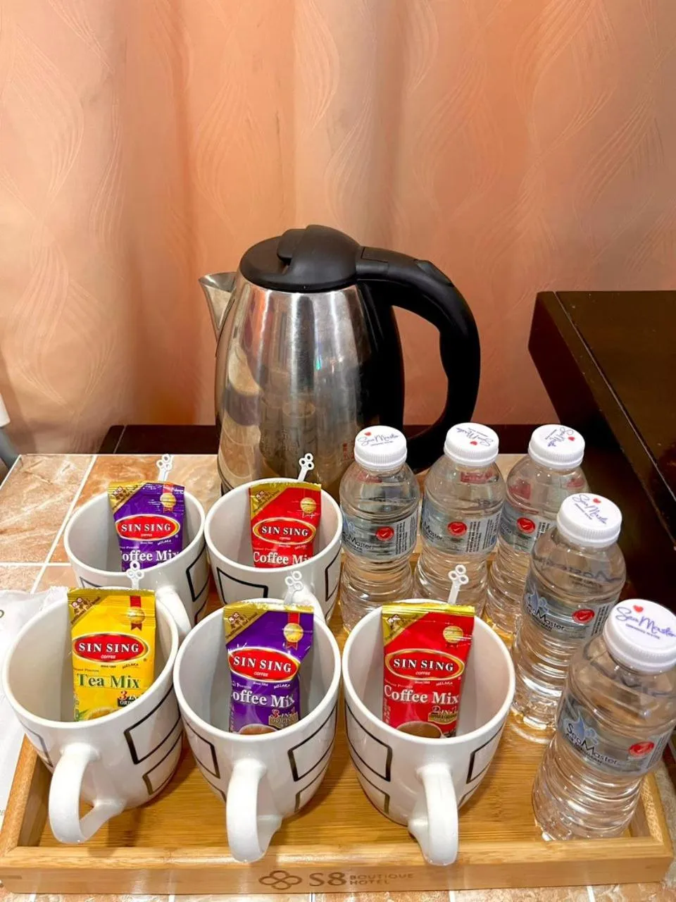 Coffee/tea facilities in S8 Boutique Hotel near KLIA 1 & KLIA 2
