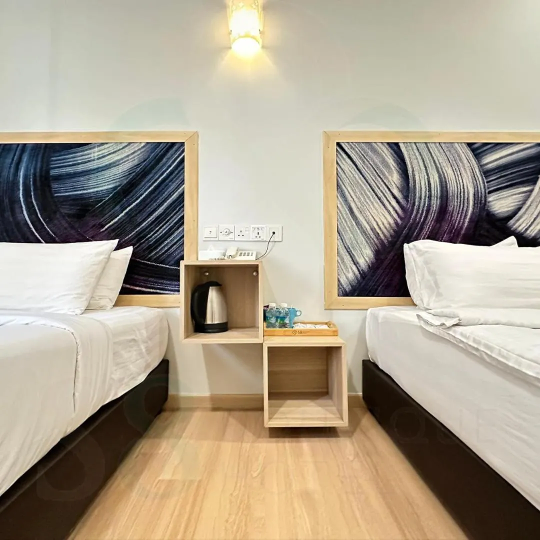 Bed in S8 Boutique Hotel near KLIA 1 & KLIA 2