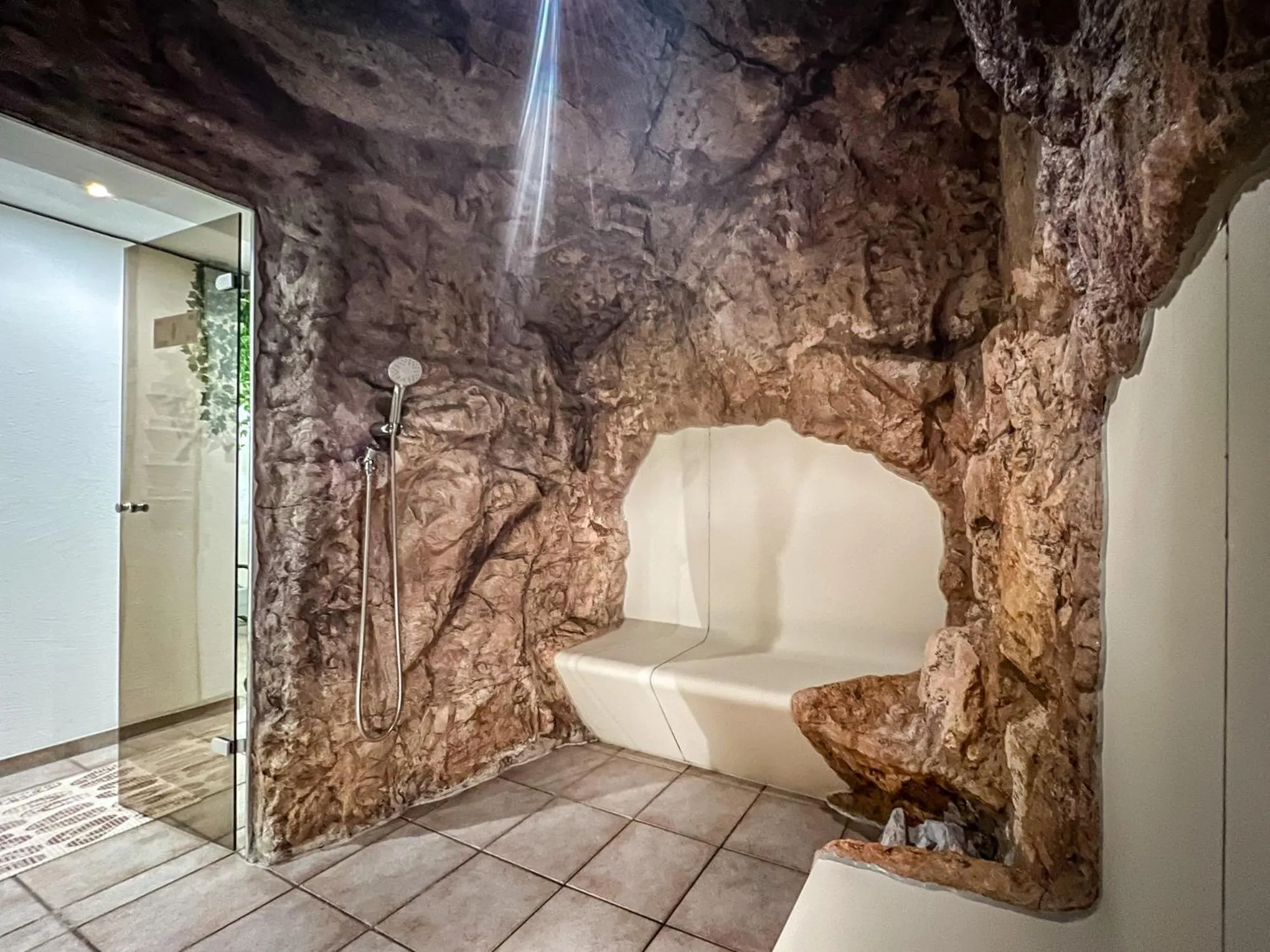 Steam room in Parkhotel Sonnenhof