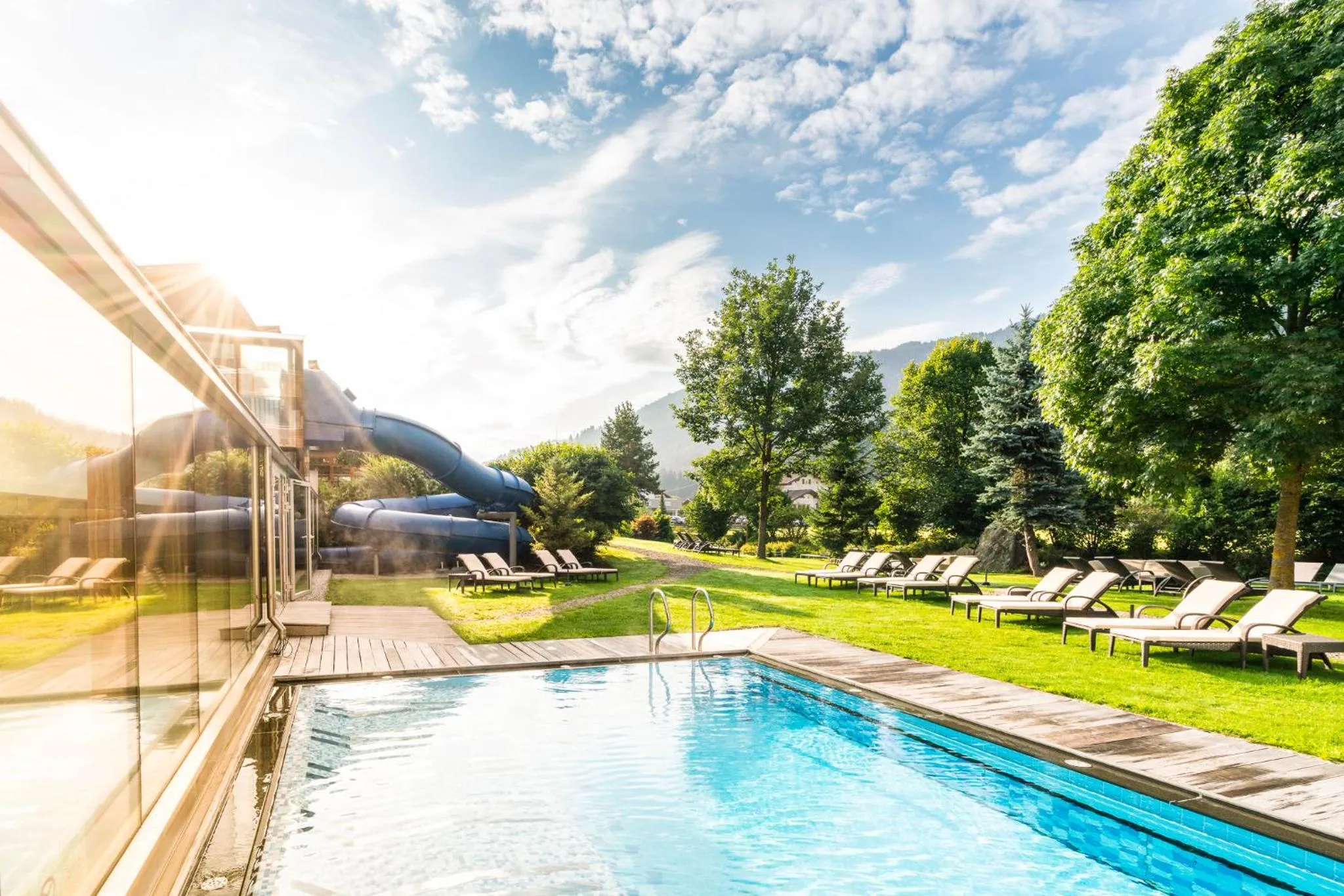 Swimming pool in Dolomiten Residenz - Sporthotel Sillian