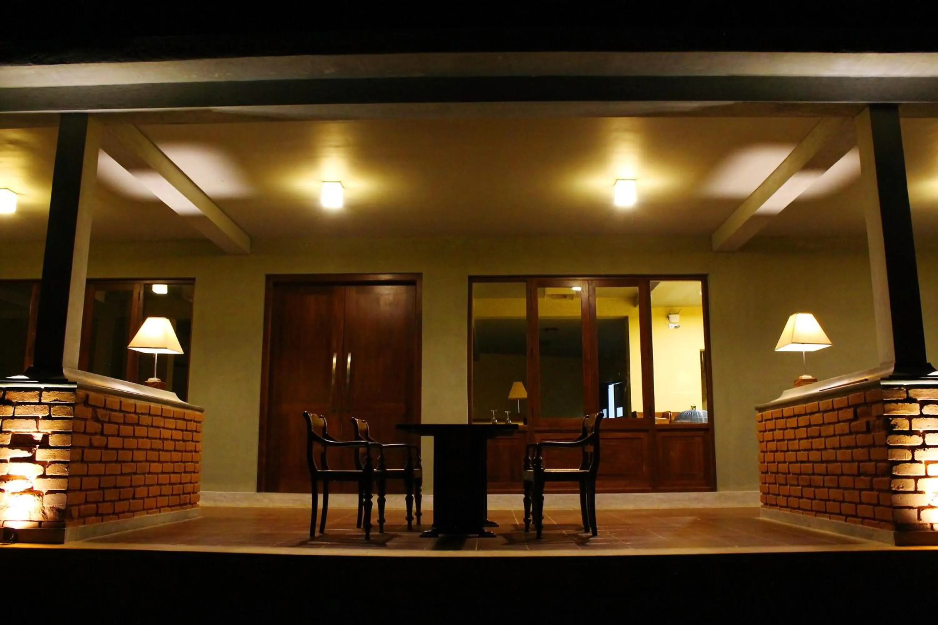 Seating area in Ehalagala Lake Resort