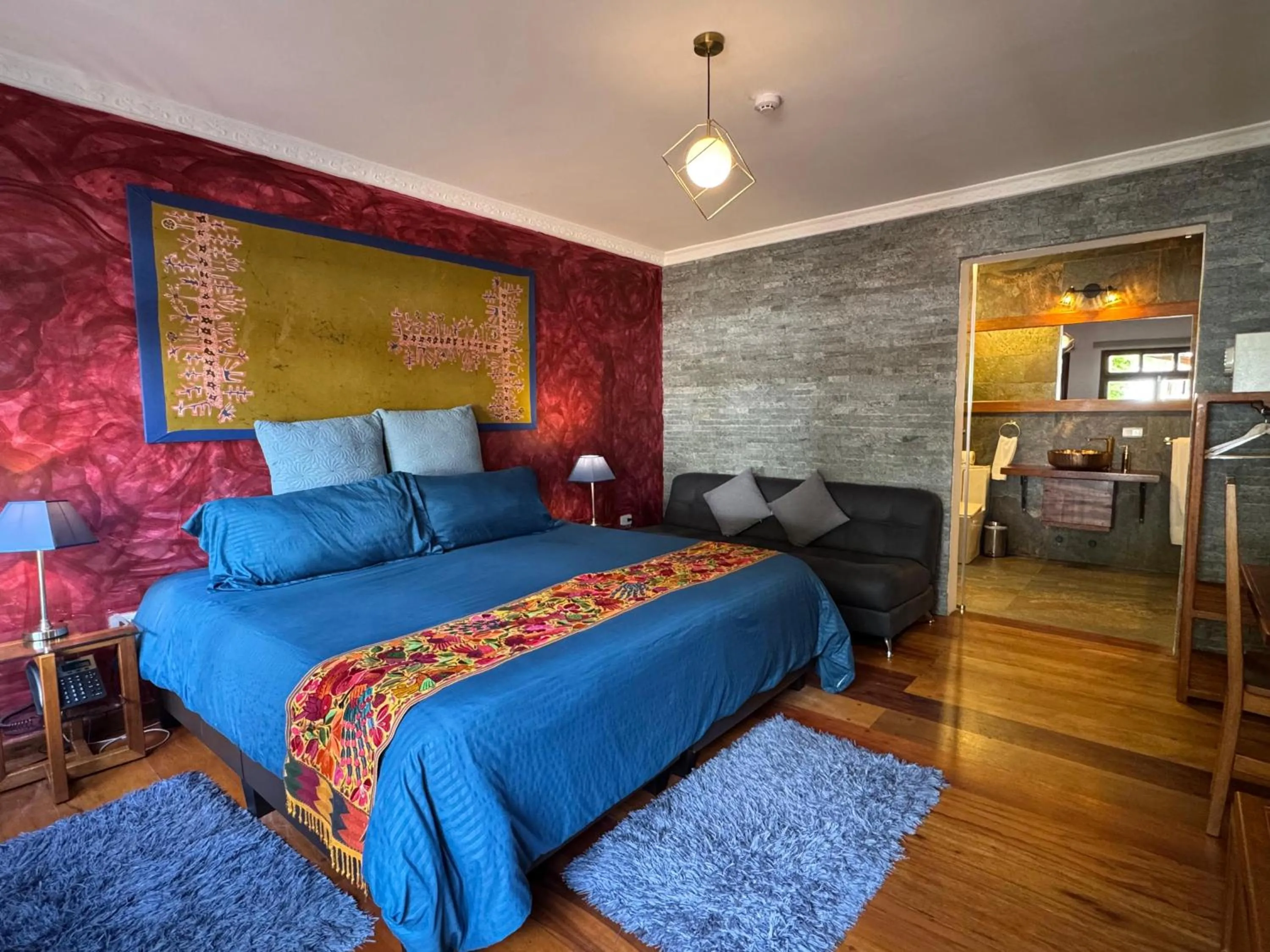 Bed in Vista del Angel Hotel Boutique