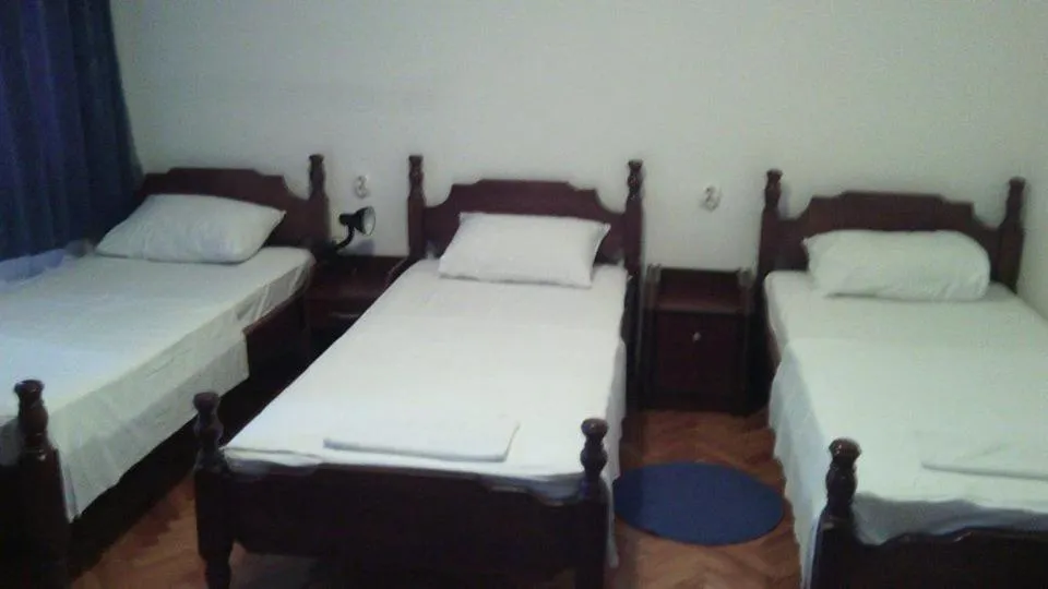 Bed in Hotel Evropa