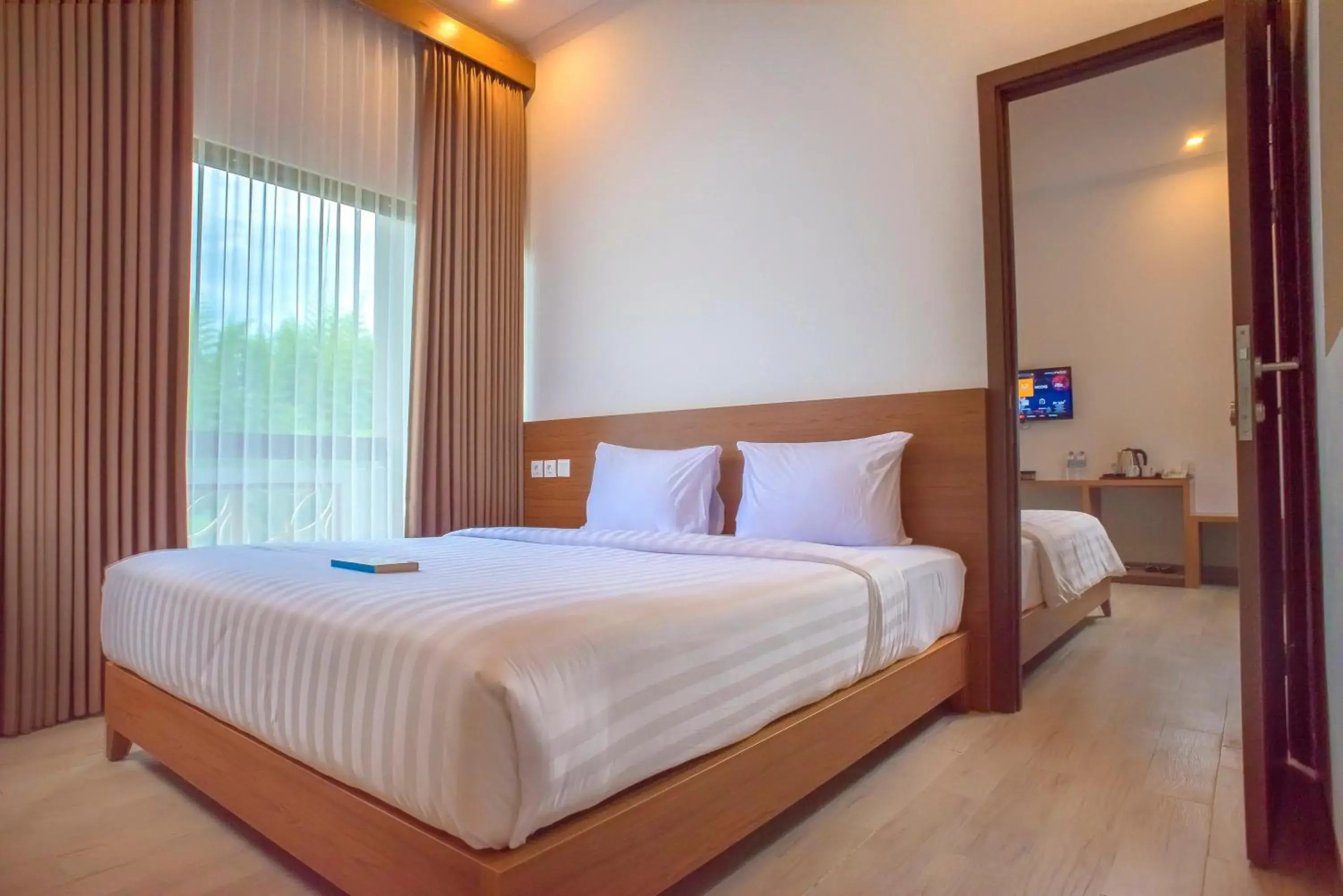 Deluxe Double Room in Java Village Resort by HOMEE Yogyakarta Deluxe Double Room in Java Village Resort by HOMEE Yogyakarta