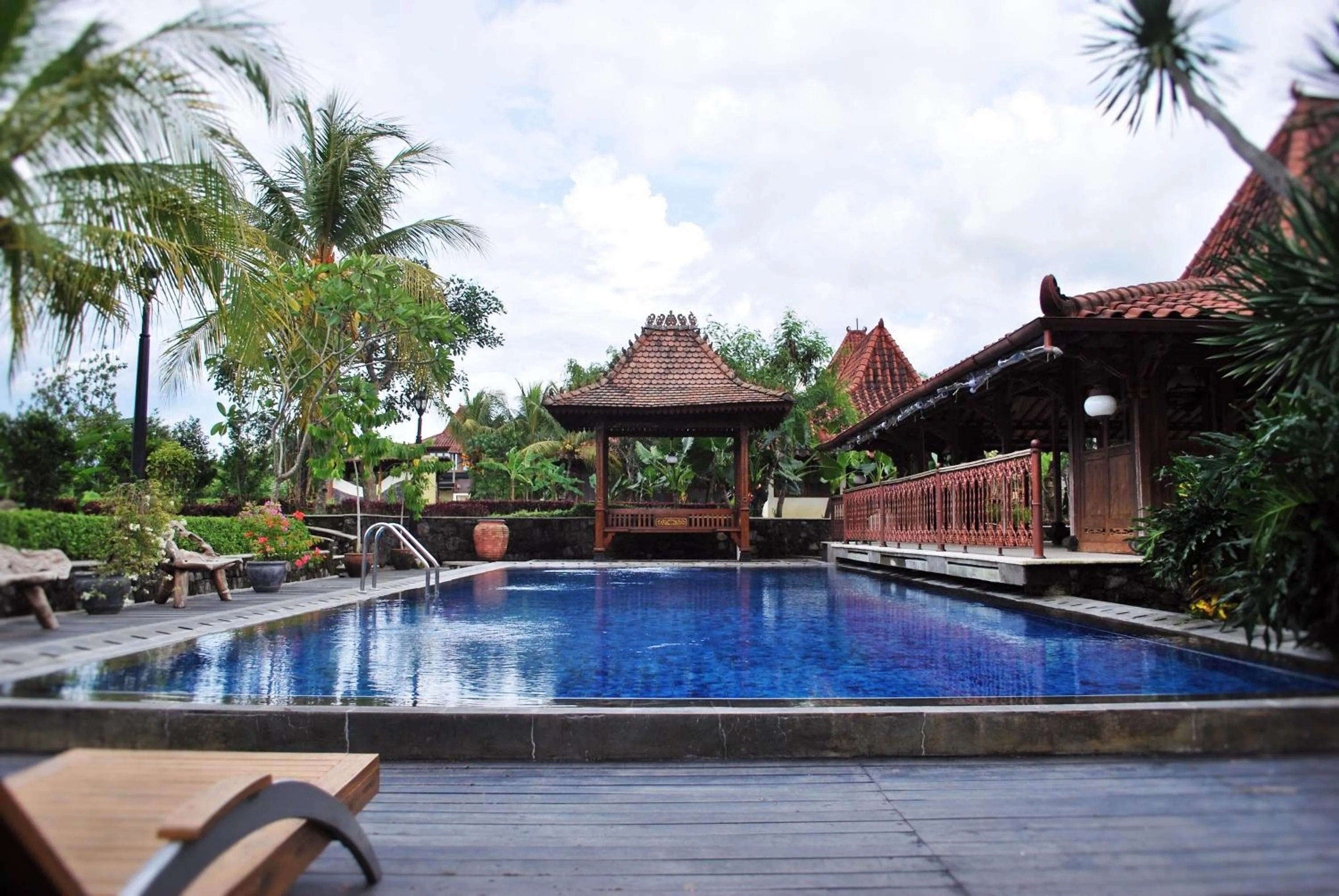Swimming pool in Java Village Resort Yogyakarta