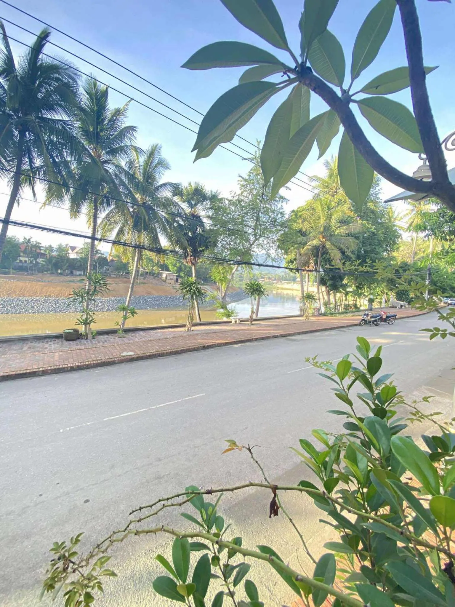 Natural landscape in Luang Prabang Golden Lotus Villa River View