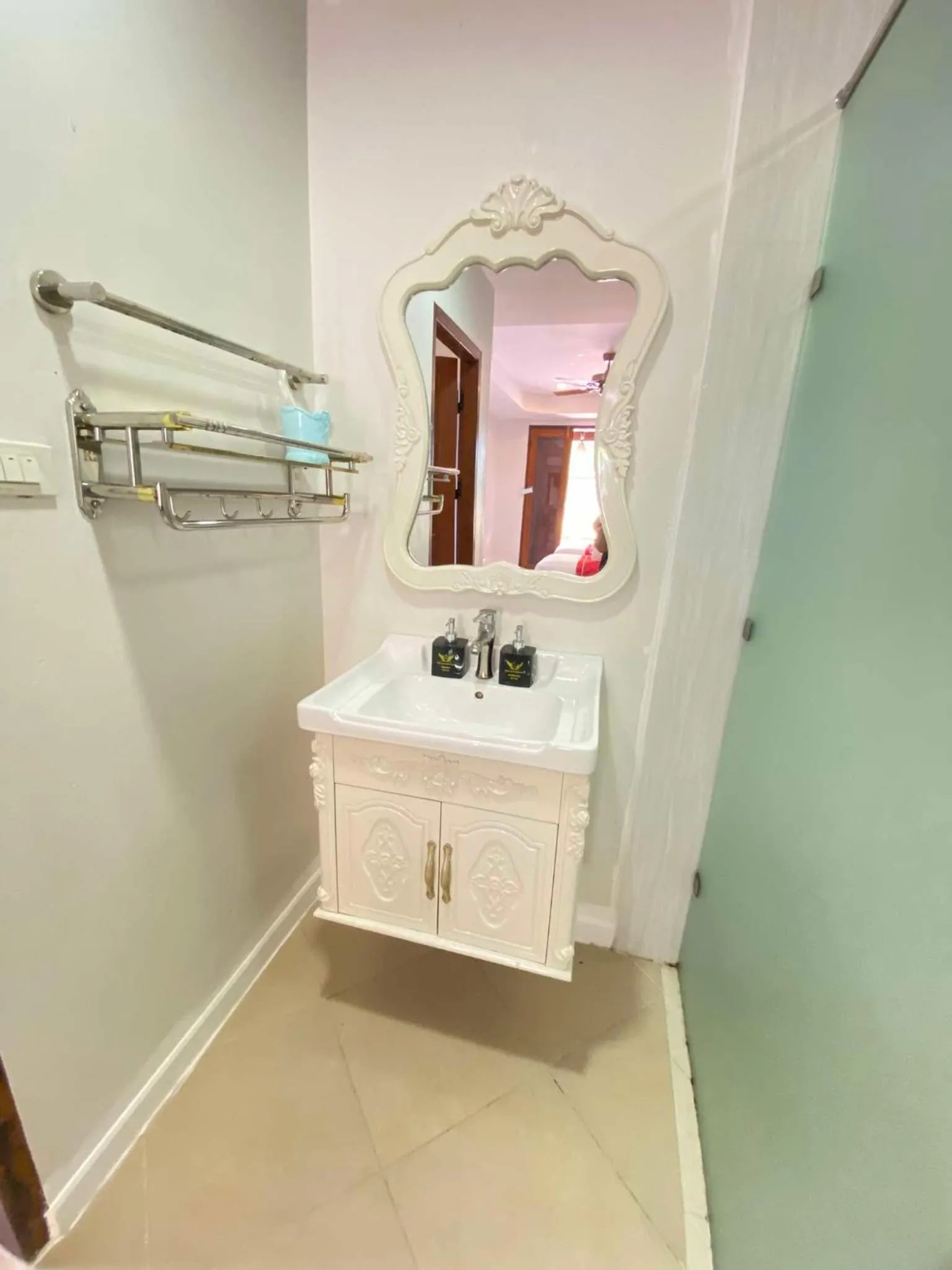 Open Air Bath in Luang Prabang Golden Lotus Villa River View